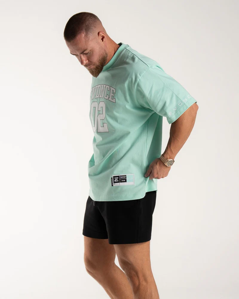 EVDNCE 02 Oversized Tee - Mint - Image 3