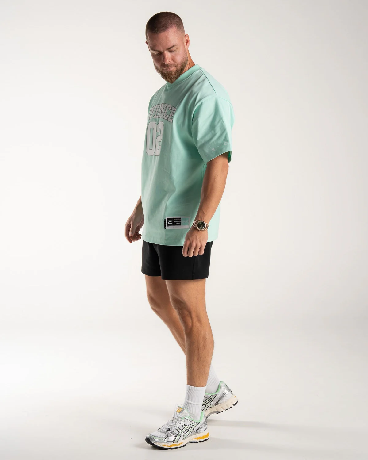EVDNCE 02 Oversized Tee - Mint - Image 4