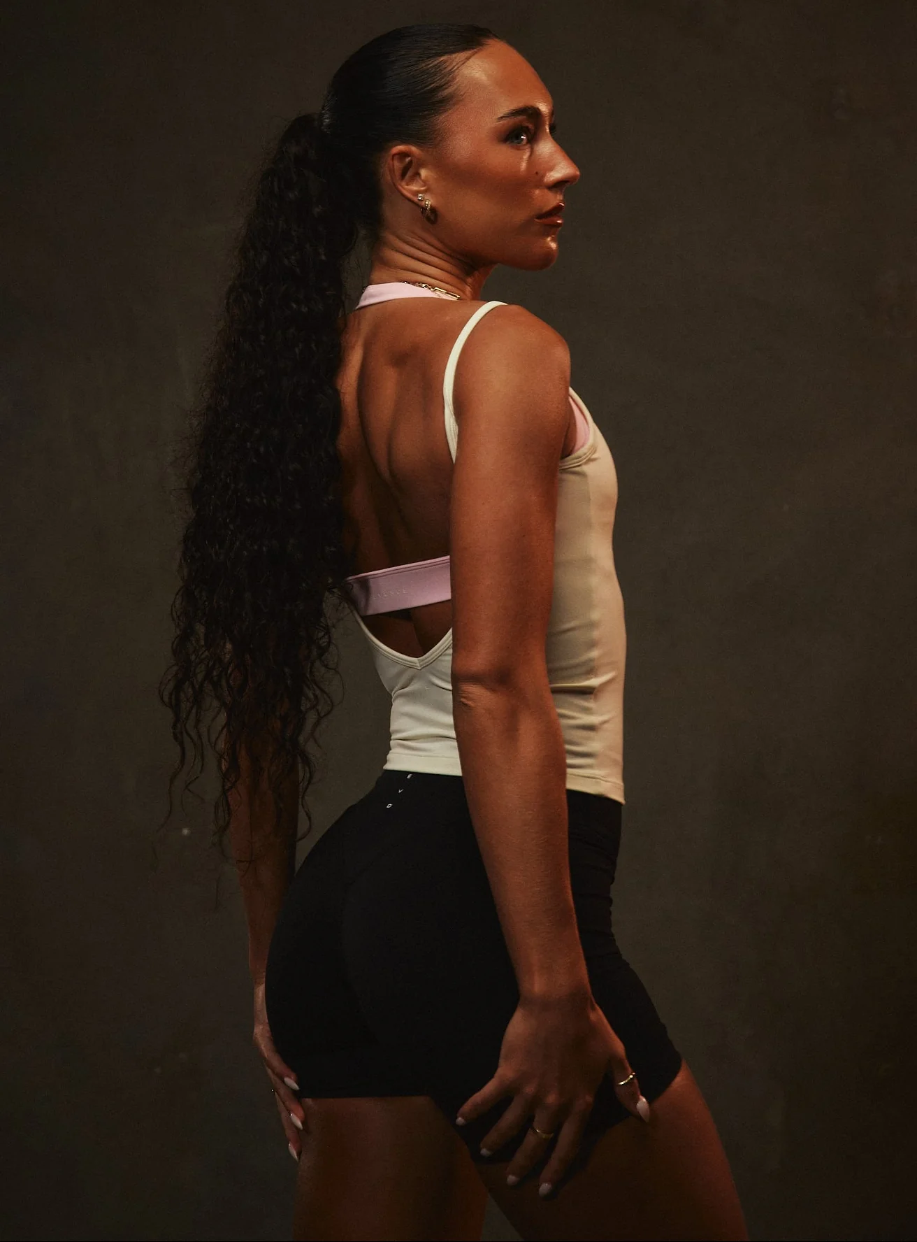 Cloud Compression Backless V Tank - Vanilla - Image 11