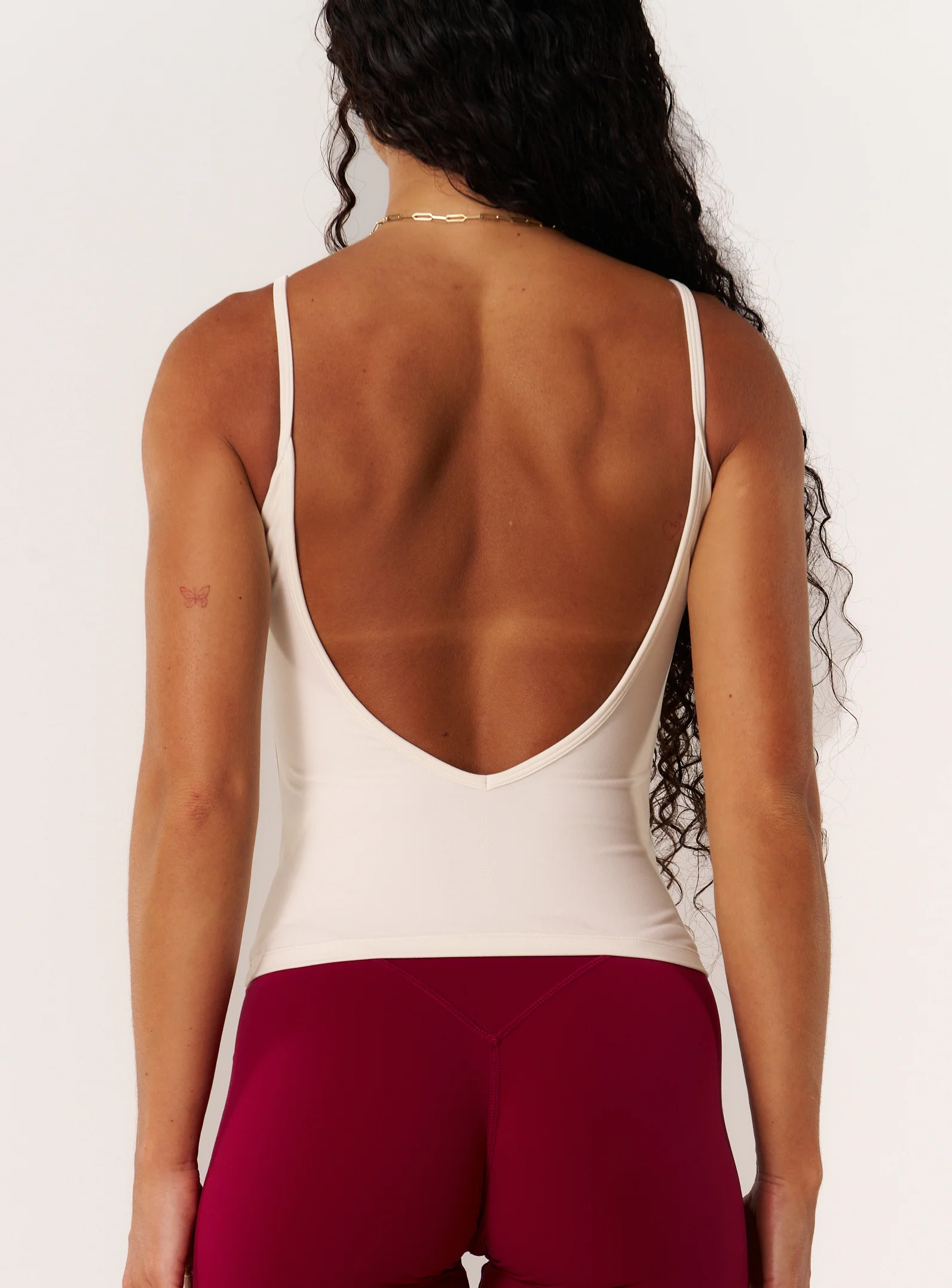 Cloud Compression Backless V Tank - Vanilla - Image 9