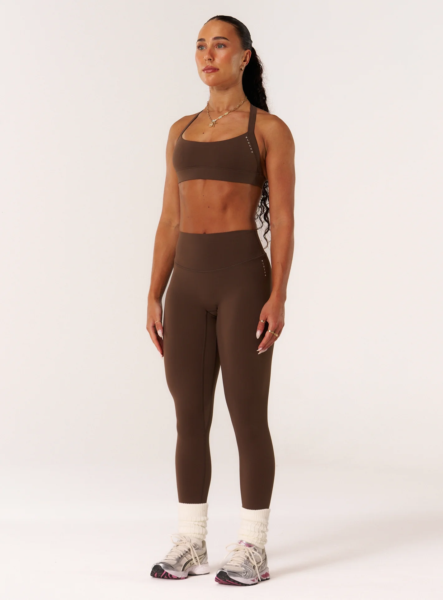 Cloud Compression Luxe Halter Bra - Malt - Image 3