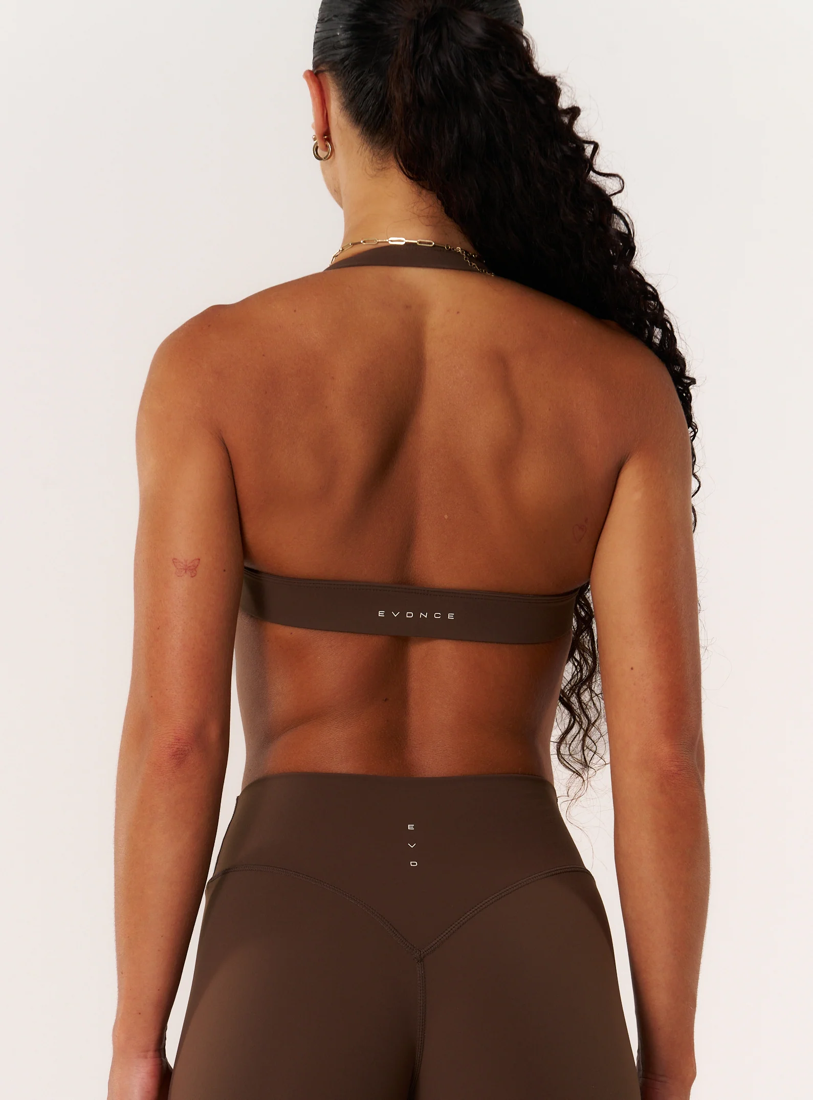 Cloud Compression Luxe Halter Bra - Malt - Image 5