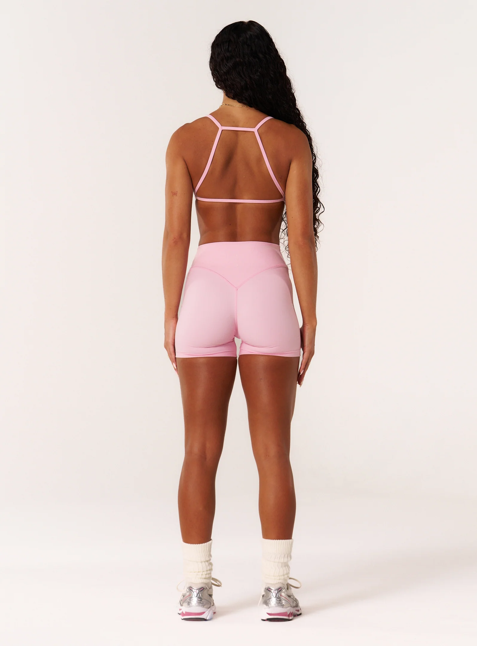 Cloud Compression Mid Rise Shorts - Avalon Pink - Image 6