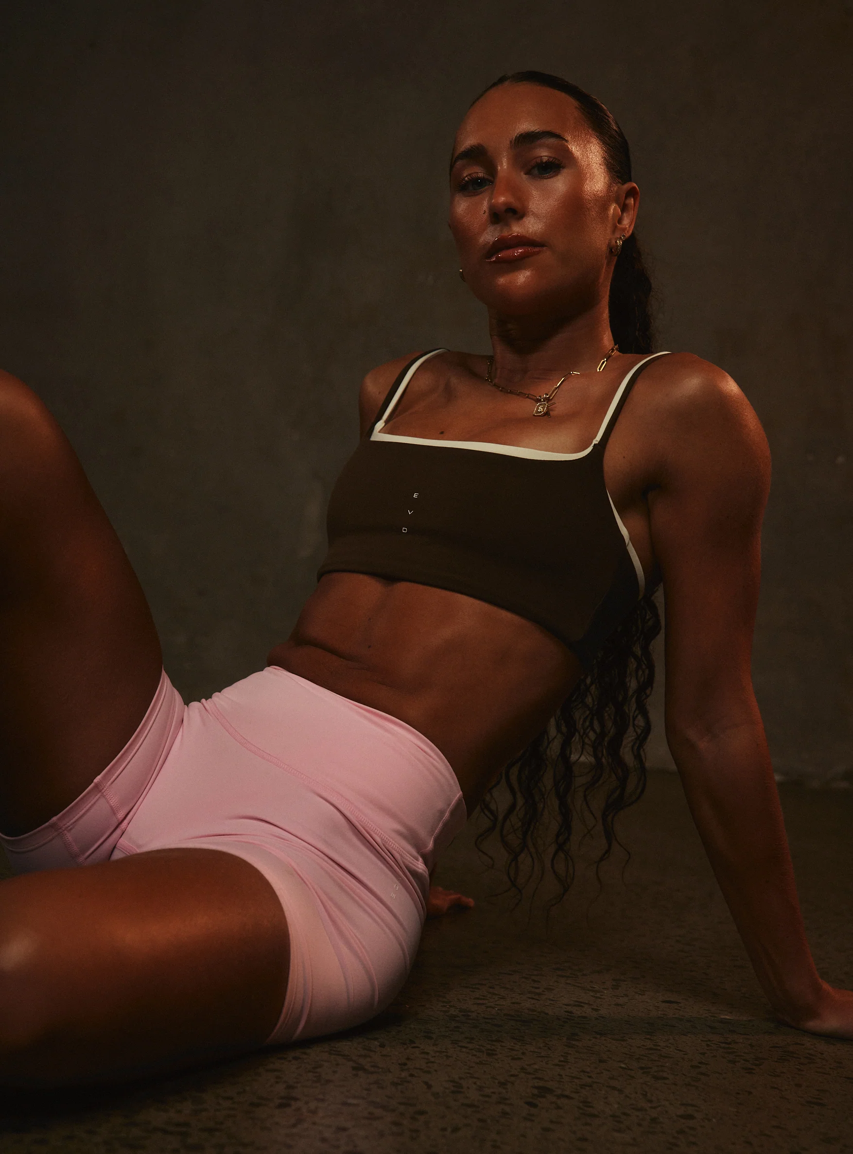 Cloud Compression Mid Rise Shorts - Avalon Pink - Image 8