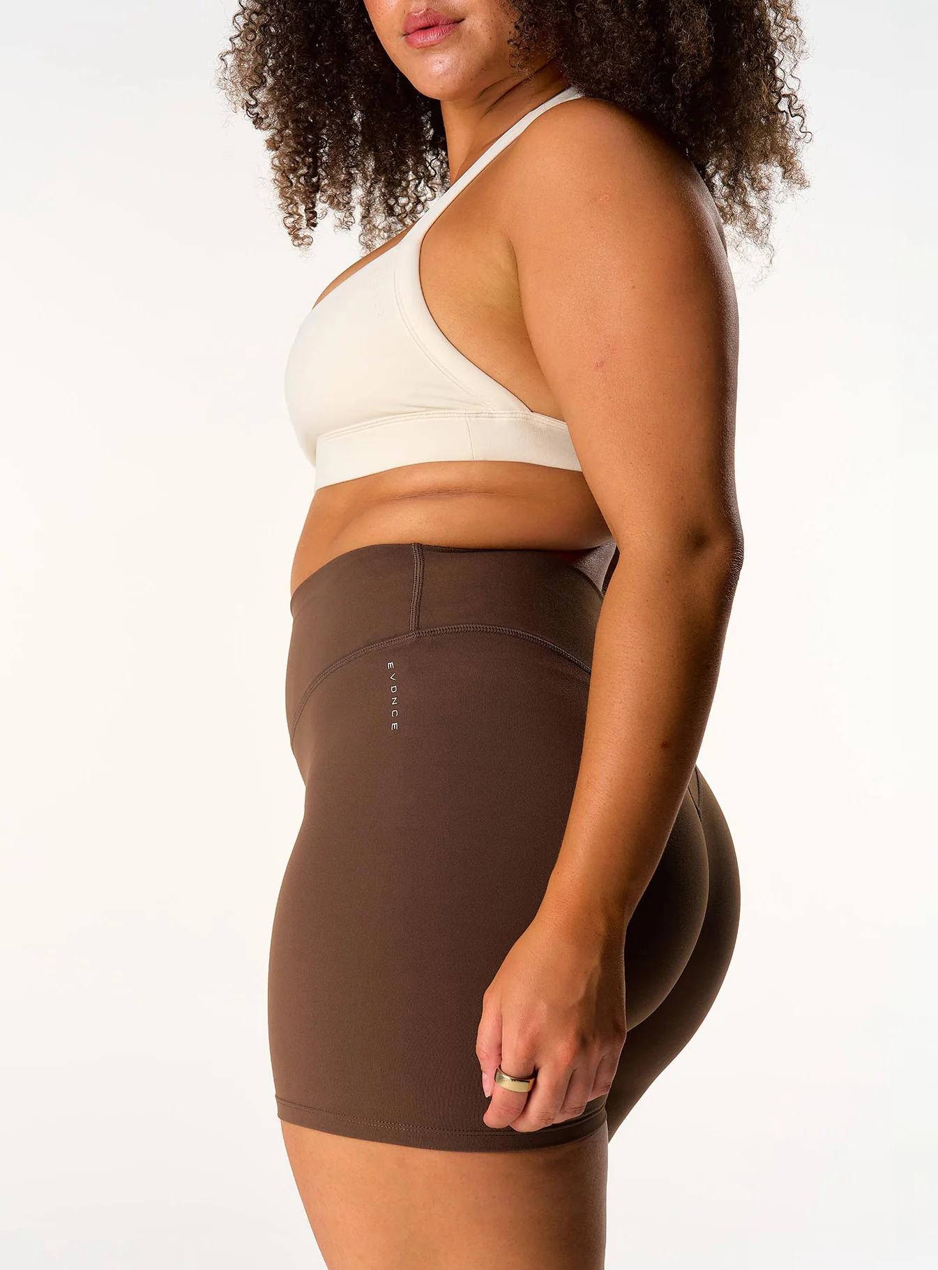 Cloud Compression Mid Rise Shorts - Malt - Image 3