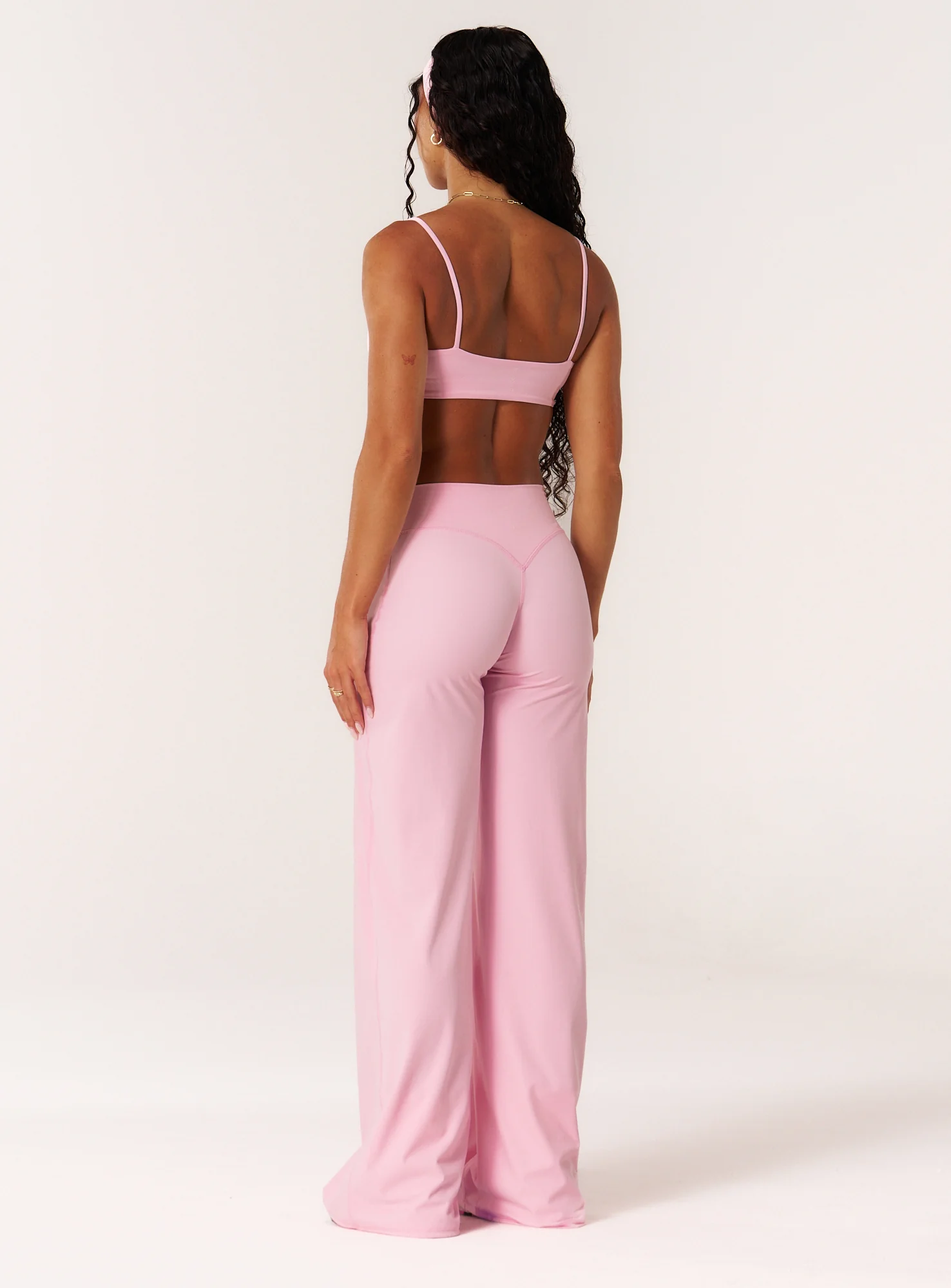 Cloud Compression Wide Leg Leggings - Avalon Pink - Image 6