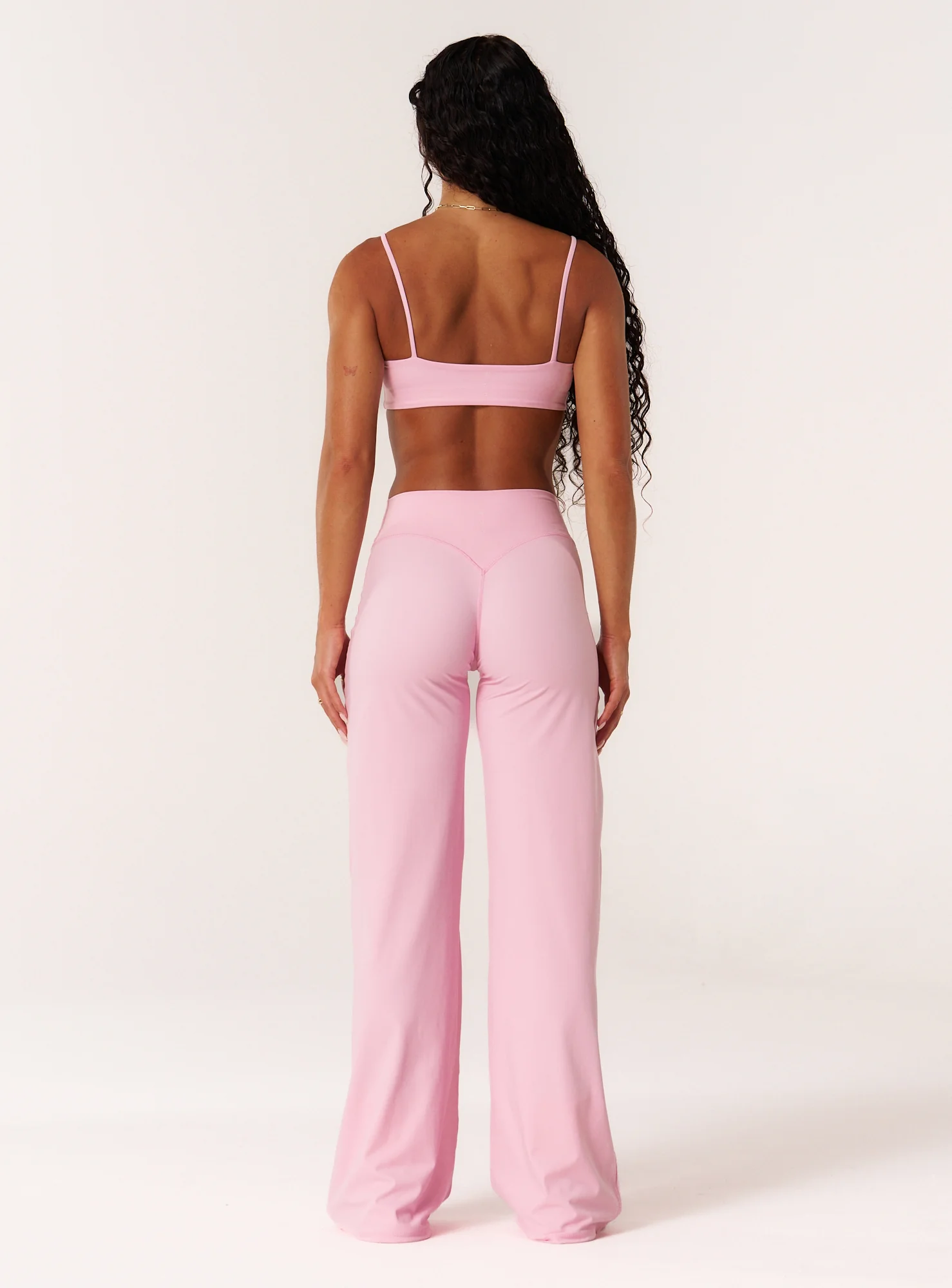 Cloud Compression Wide Leg Leggings - Avalon Pink - Image 9