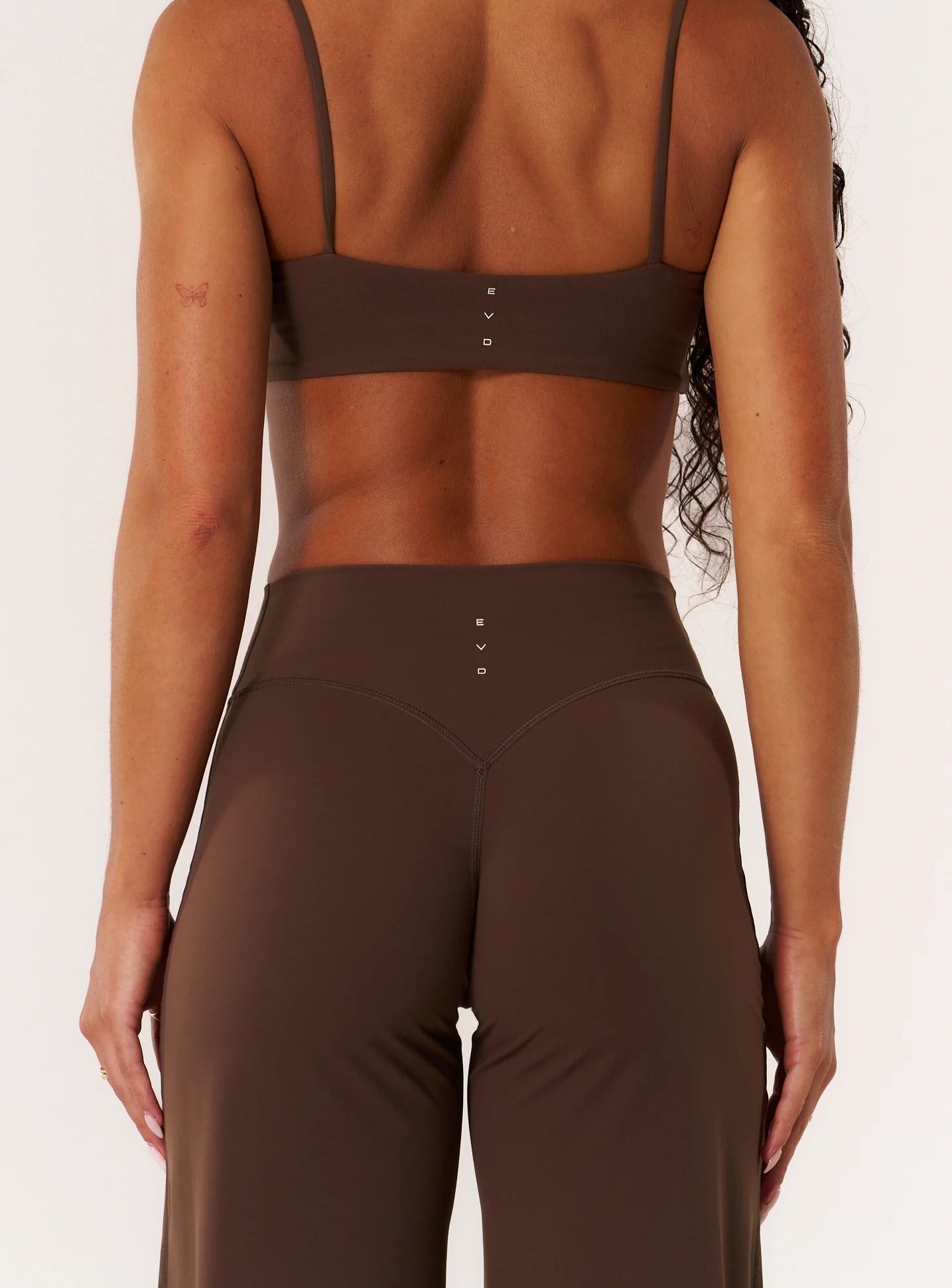 Cloud Compression Wide Leg Leggings - Malt - Image 9