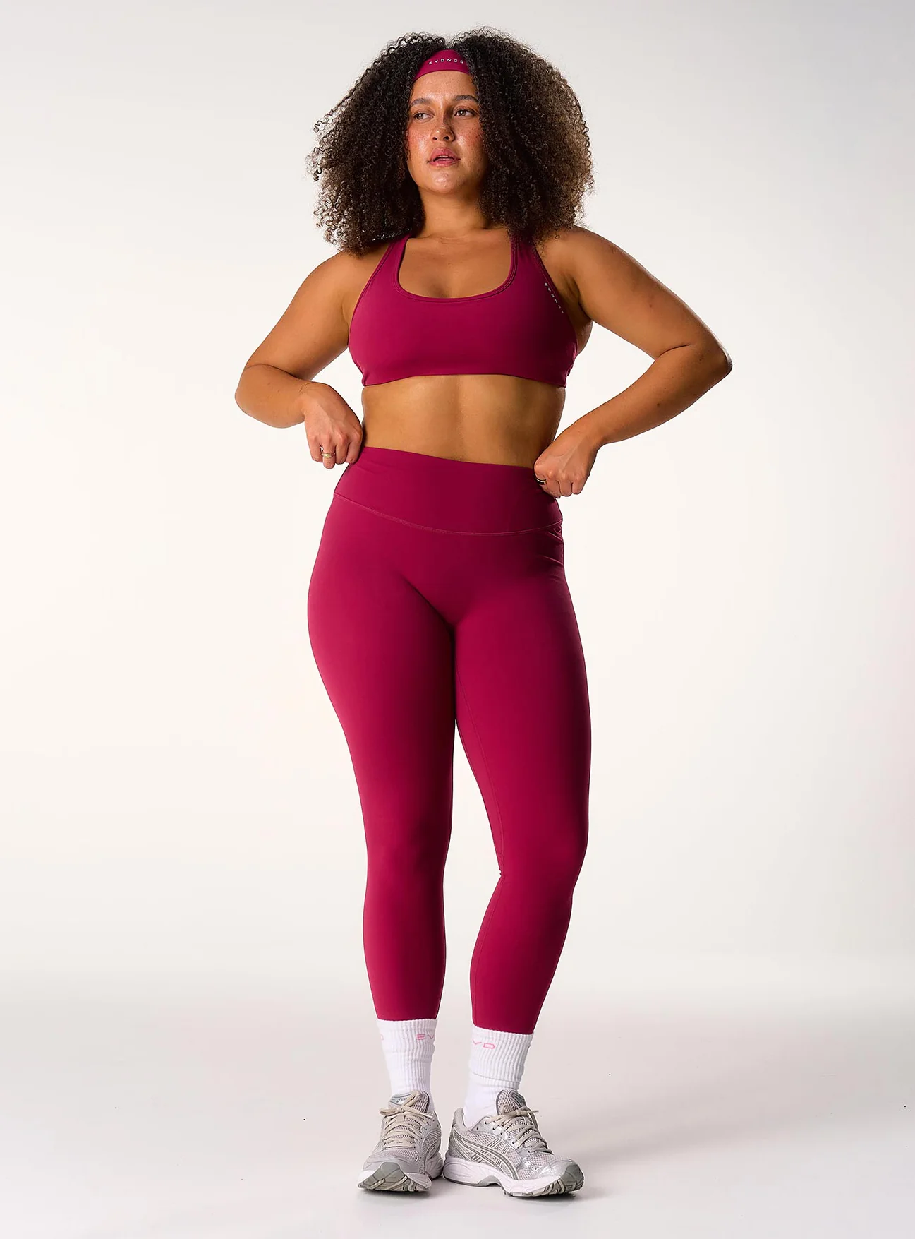 Cloud Compression Leggings - Beet - Image 10