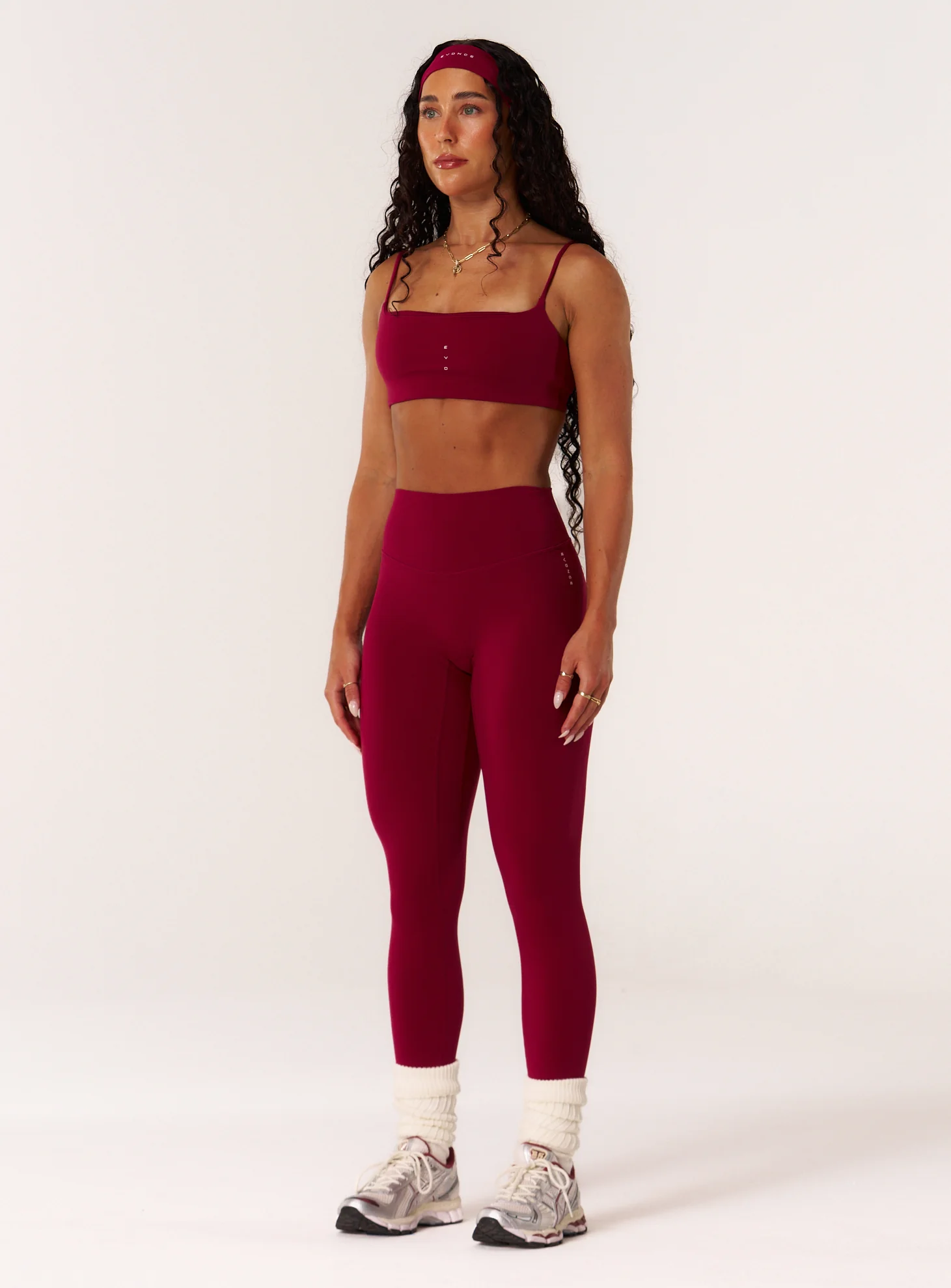 Cloud Compression Leggings - Beet - Image 4