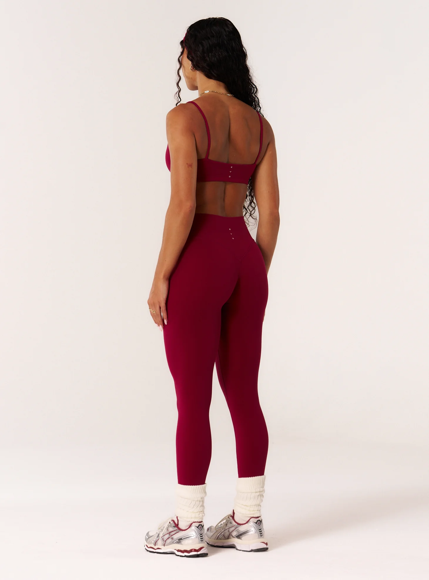 Cloud Compression Leggings - Beet - Image 5