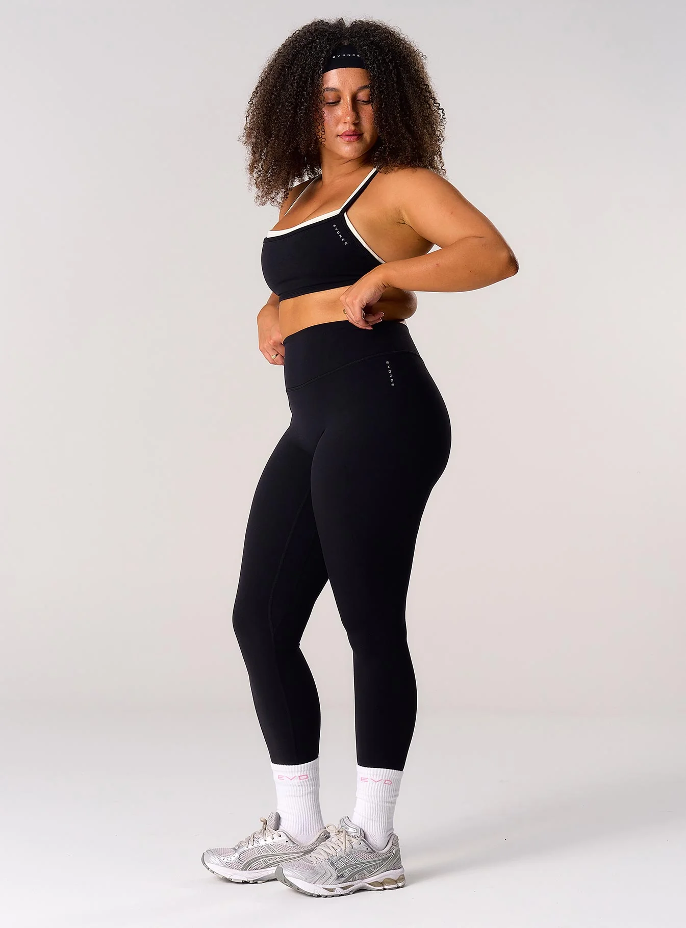 Cloud Compression Leggings - Black - Image 3