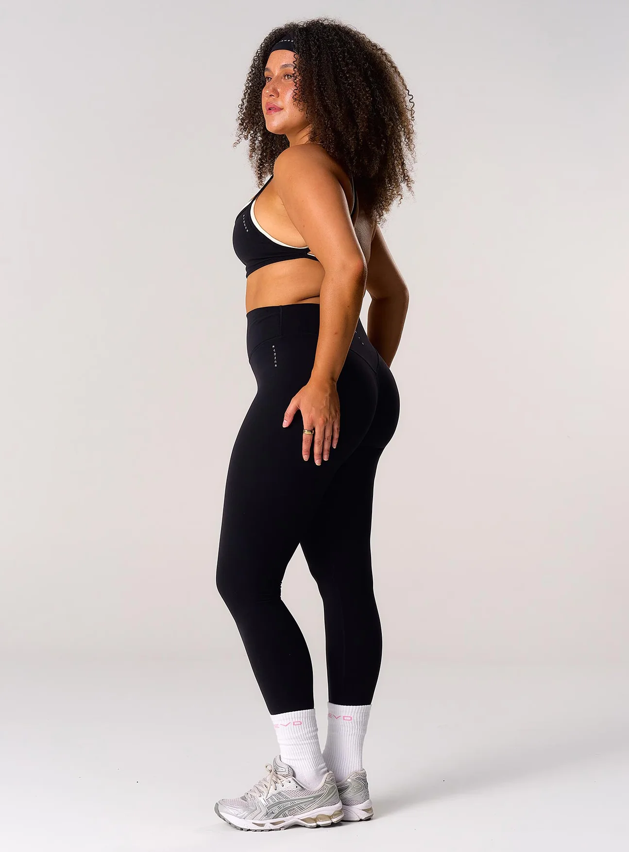 Cloud Compression Leggings - Black - Image 4