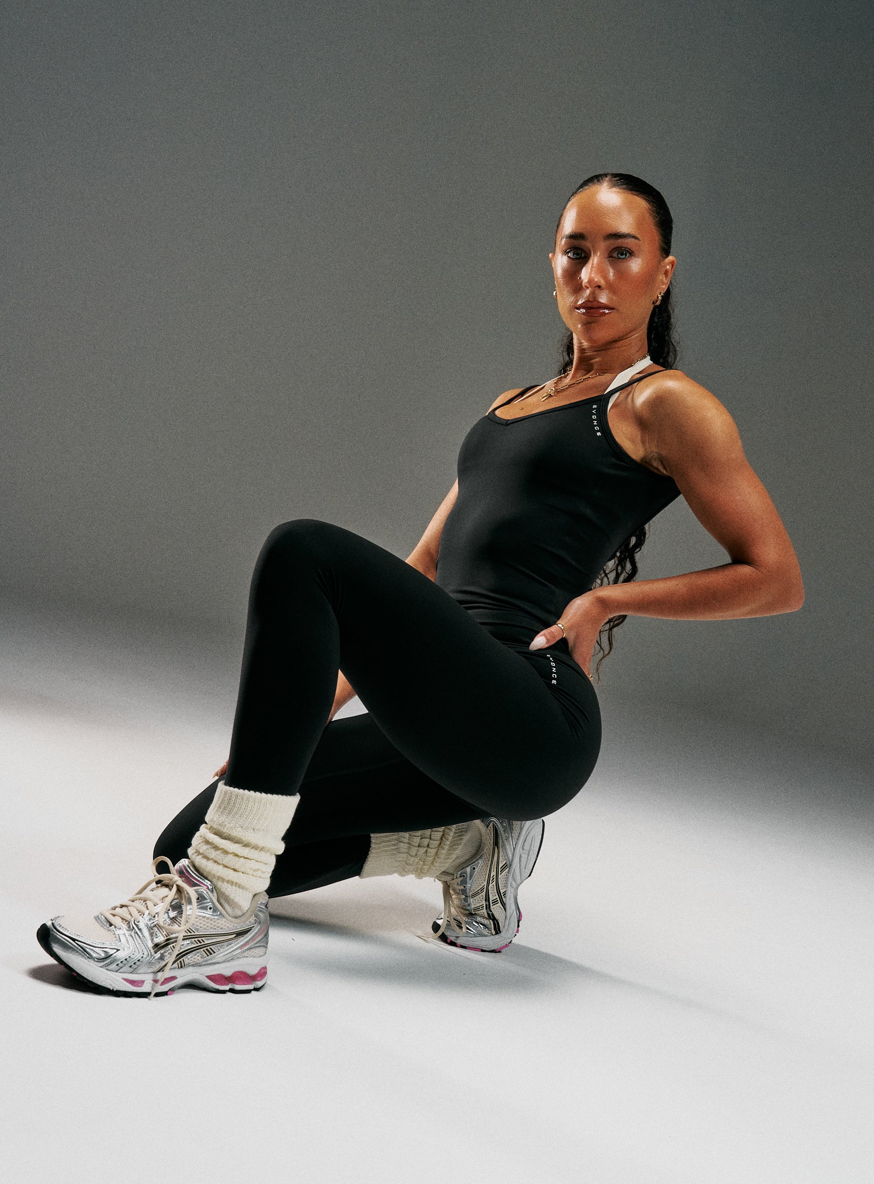 Cloud Compression Leggings - Black - Image 6