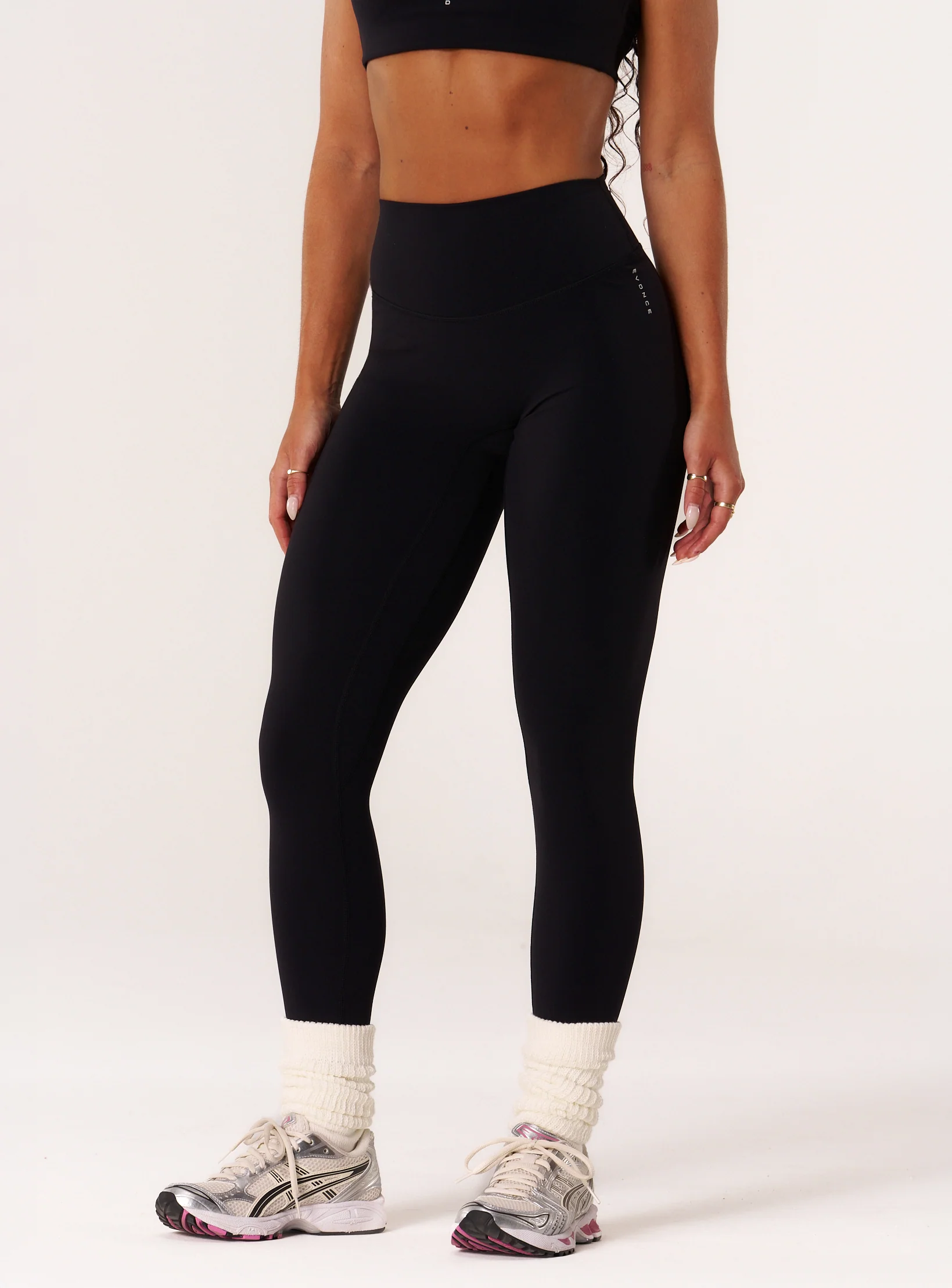 Cloud Compression Leggings - Black - Image 7