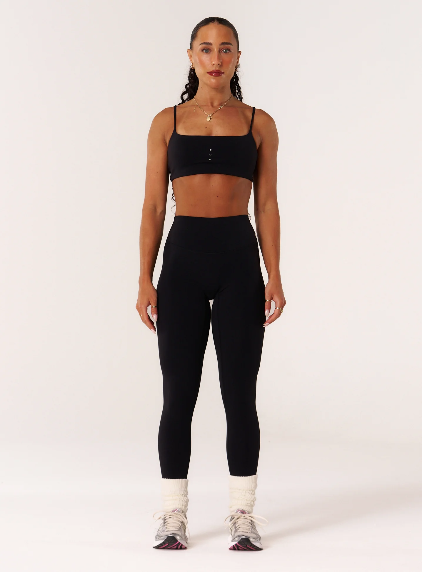 Cloud Compression Leggings - Black - Image 8