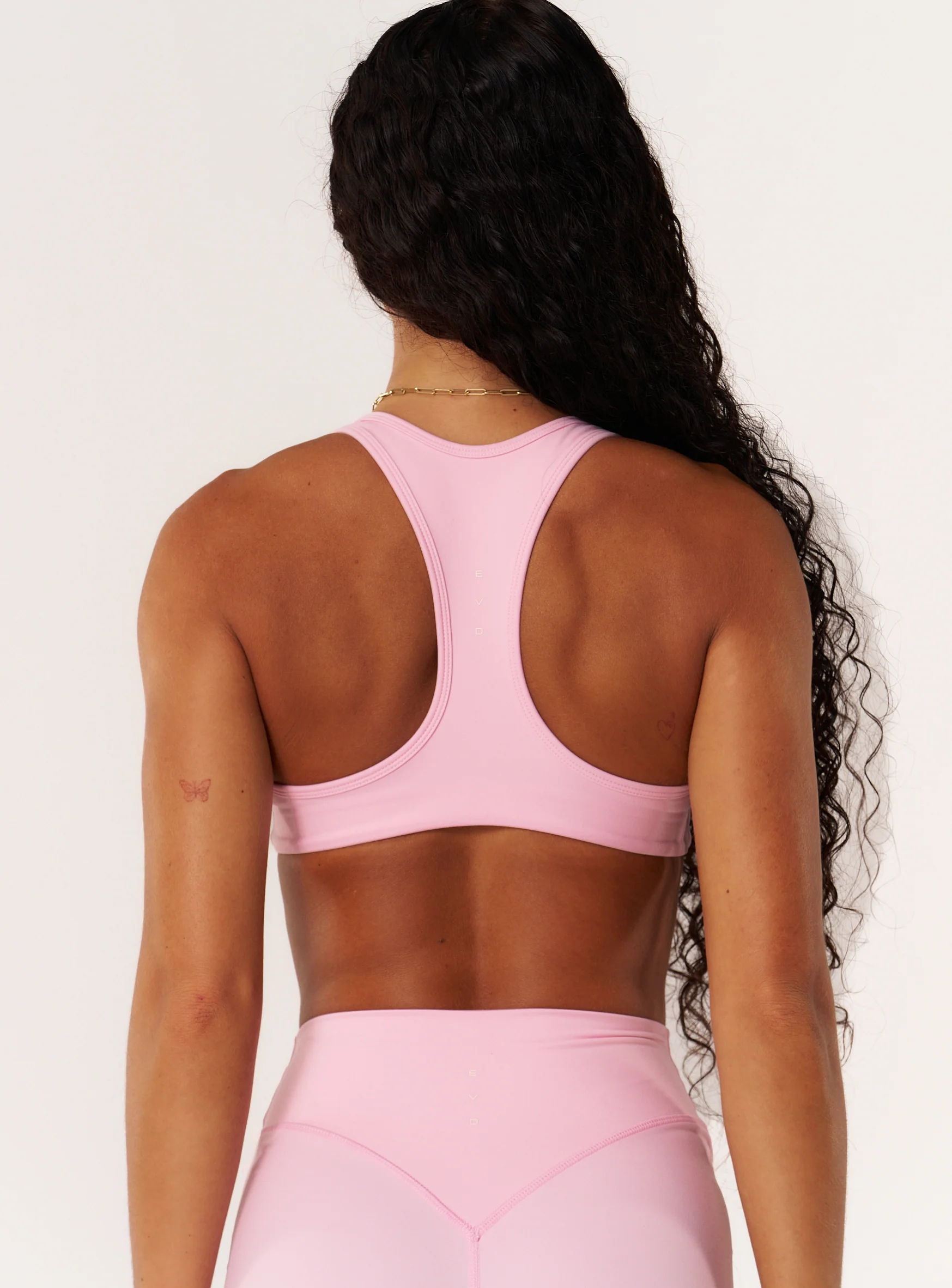 Cloud Compression Open Racer Back Bra - Avalon Pink - Image 6