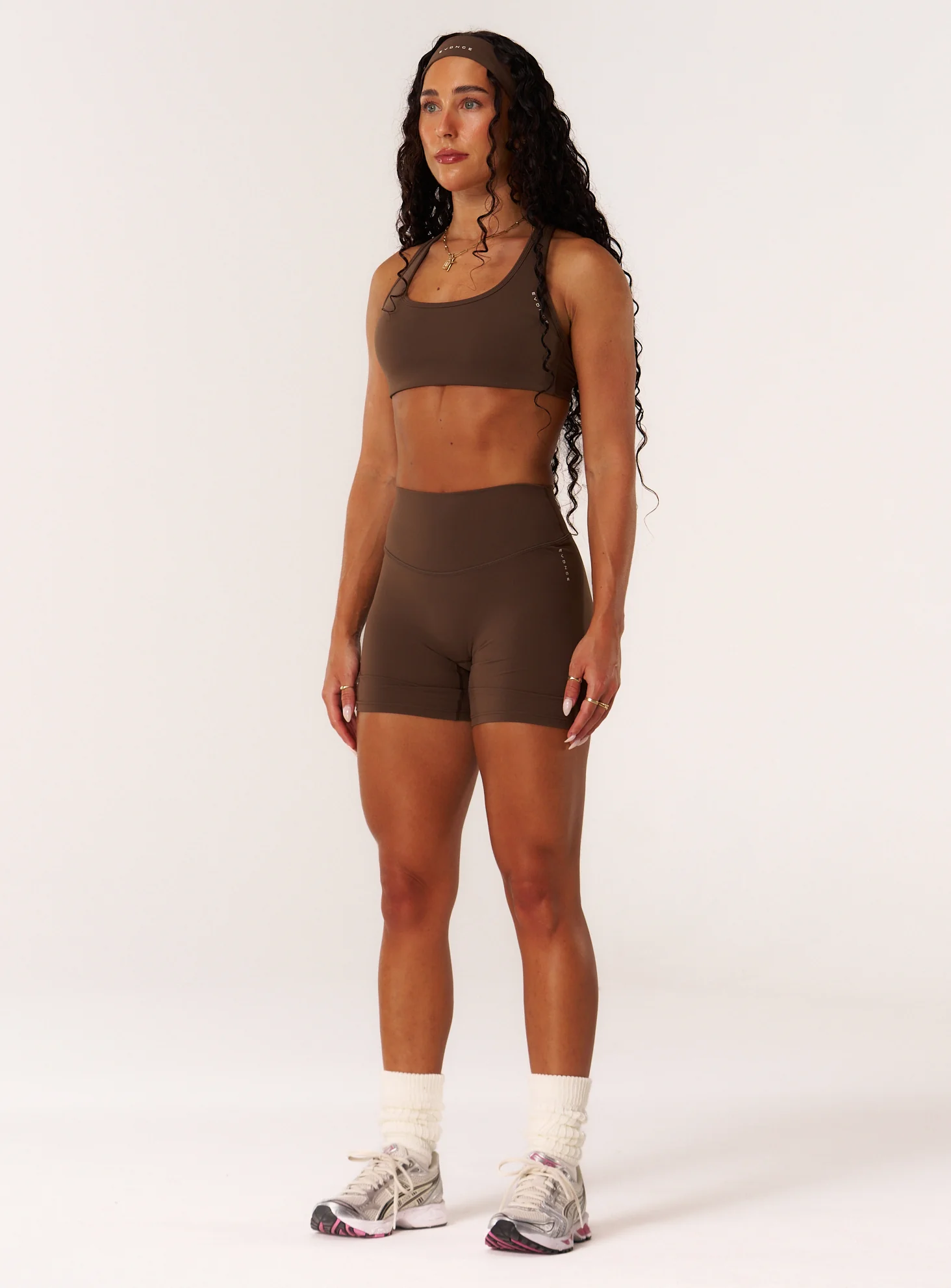 Cloud Compression Open Racer Back Bra - Malt - Image 3