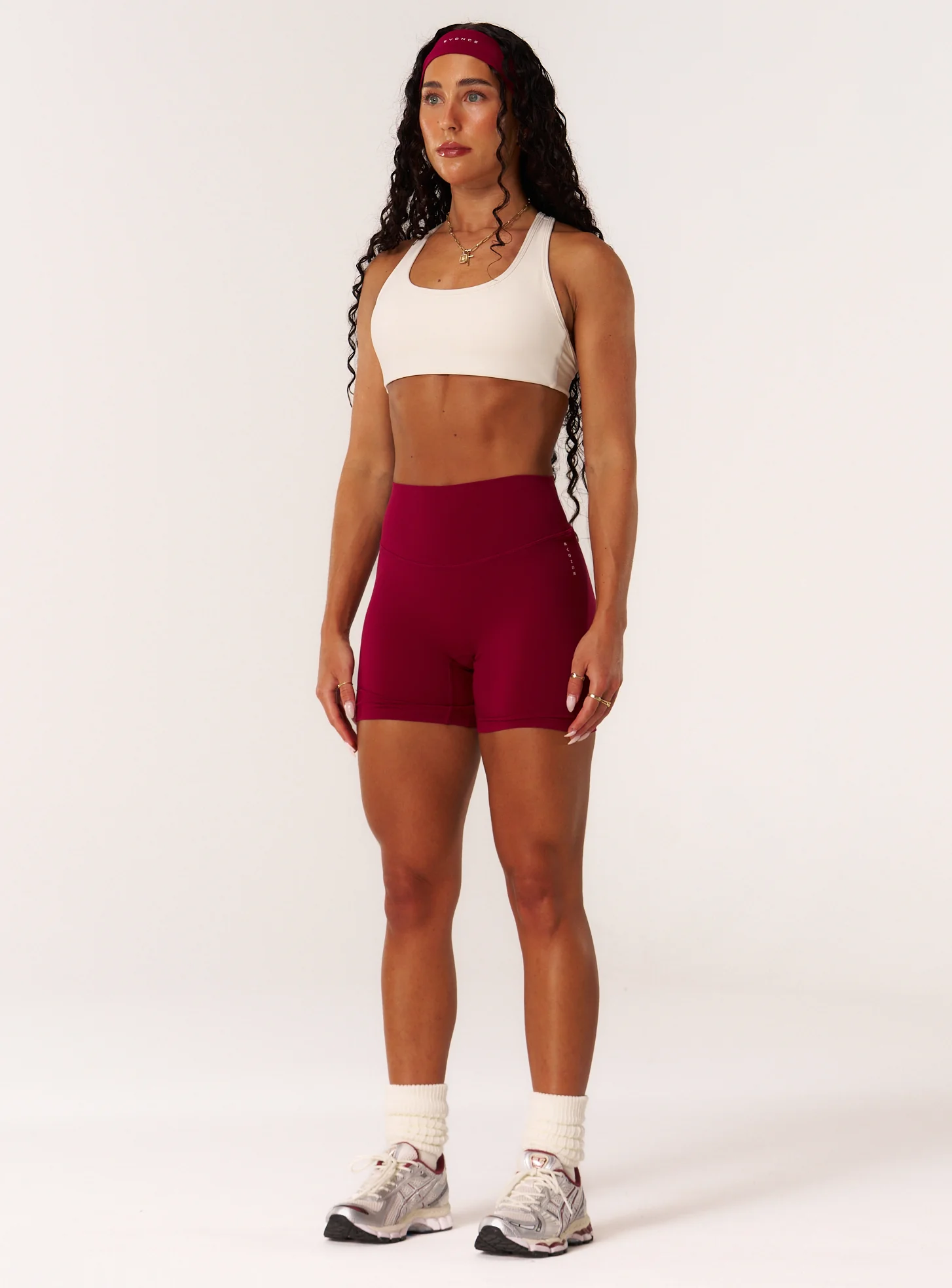 Cloud Compression Open Racer Back Bra - Vanilla - Image 5