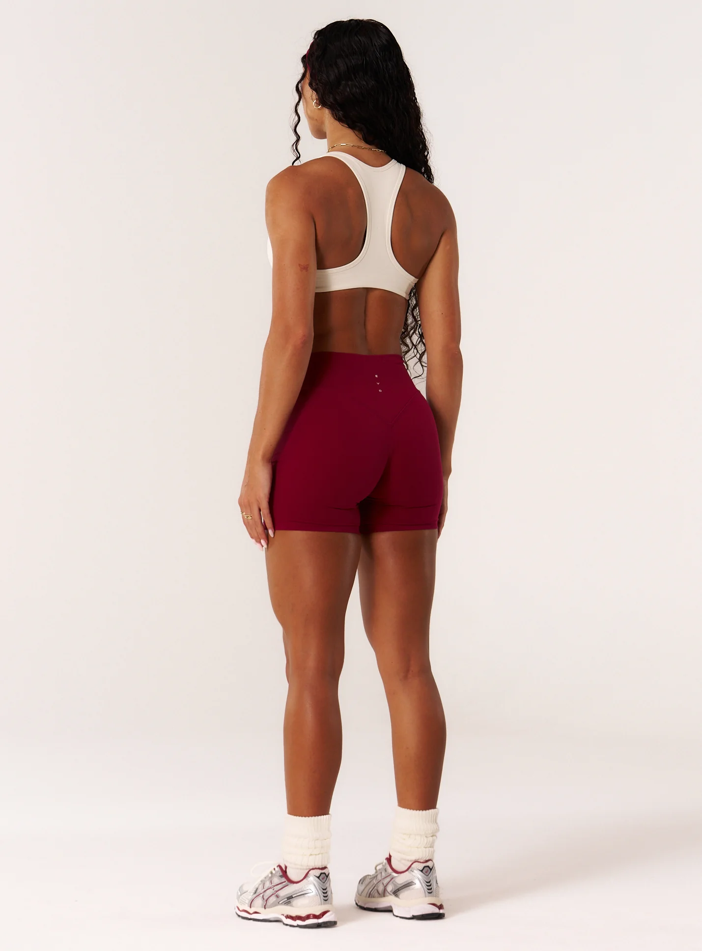 Cloud Compression Open Racer Back Bra - Vanilla - Image 6