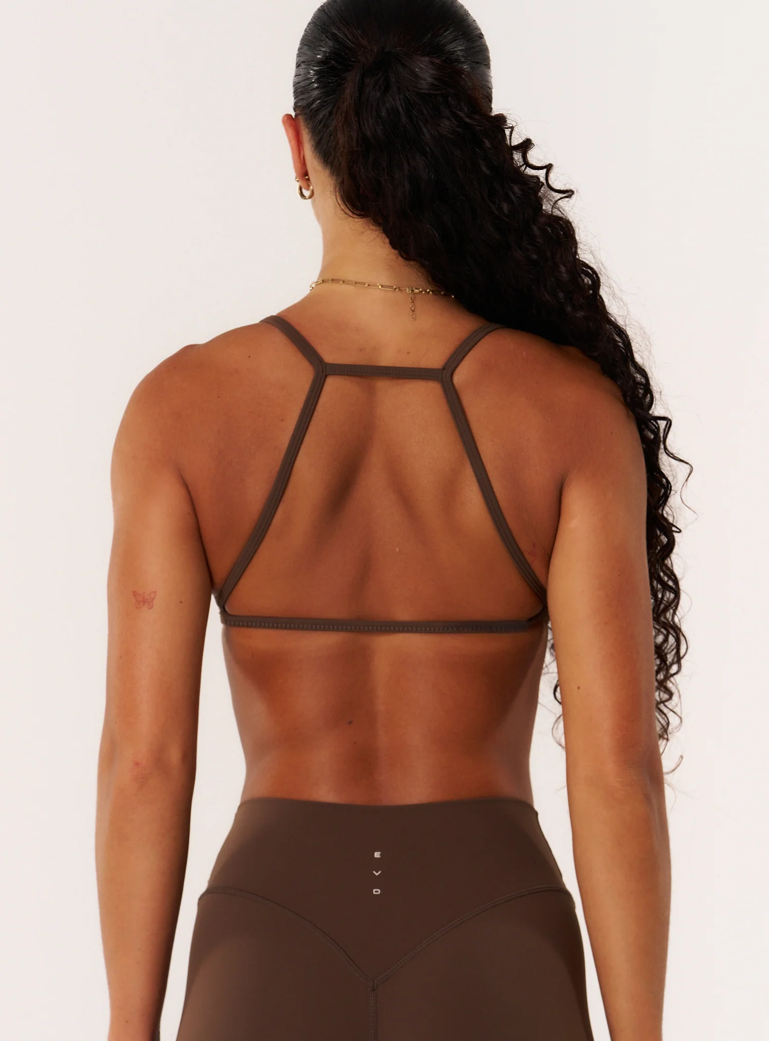 Cloud Compression Square Back Bra - Malt - Image 5