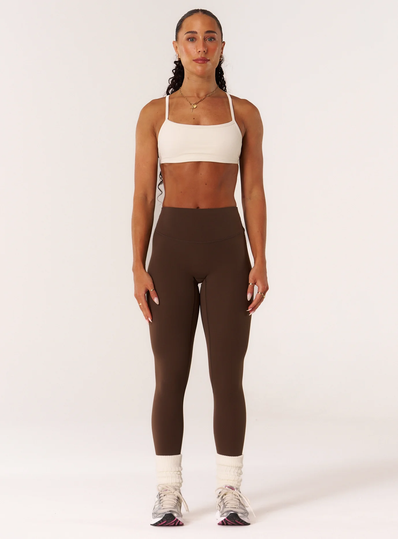 Cloud Compression Square Back Bra - Vanilla - Image 3