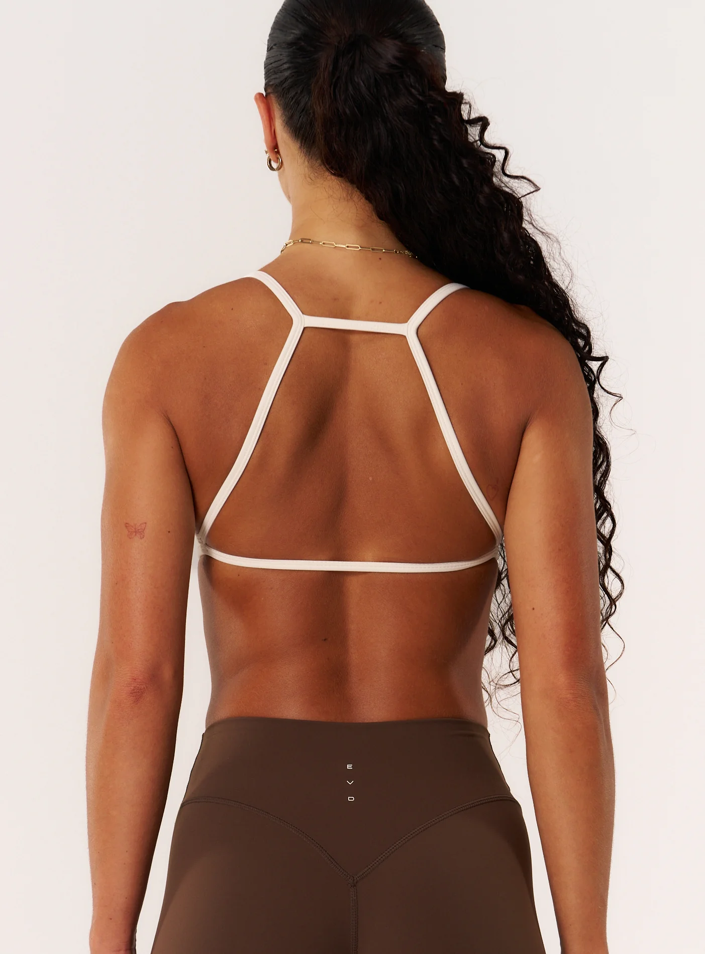 Cloud Compression Square Back Bra - Vanilla - Image 6