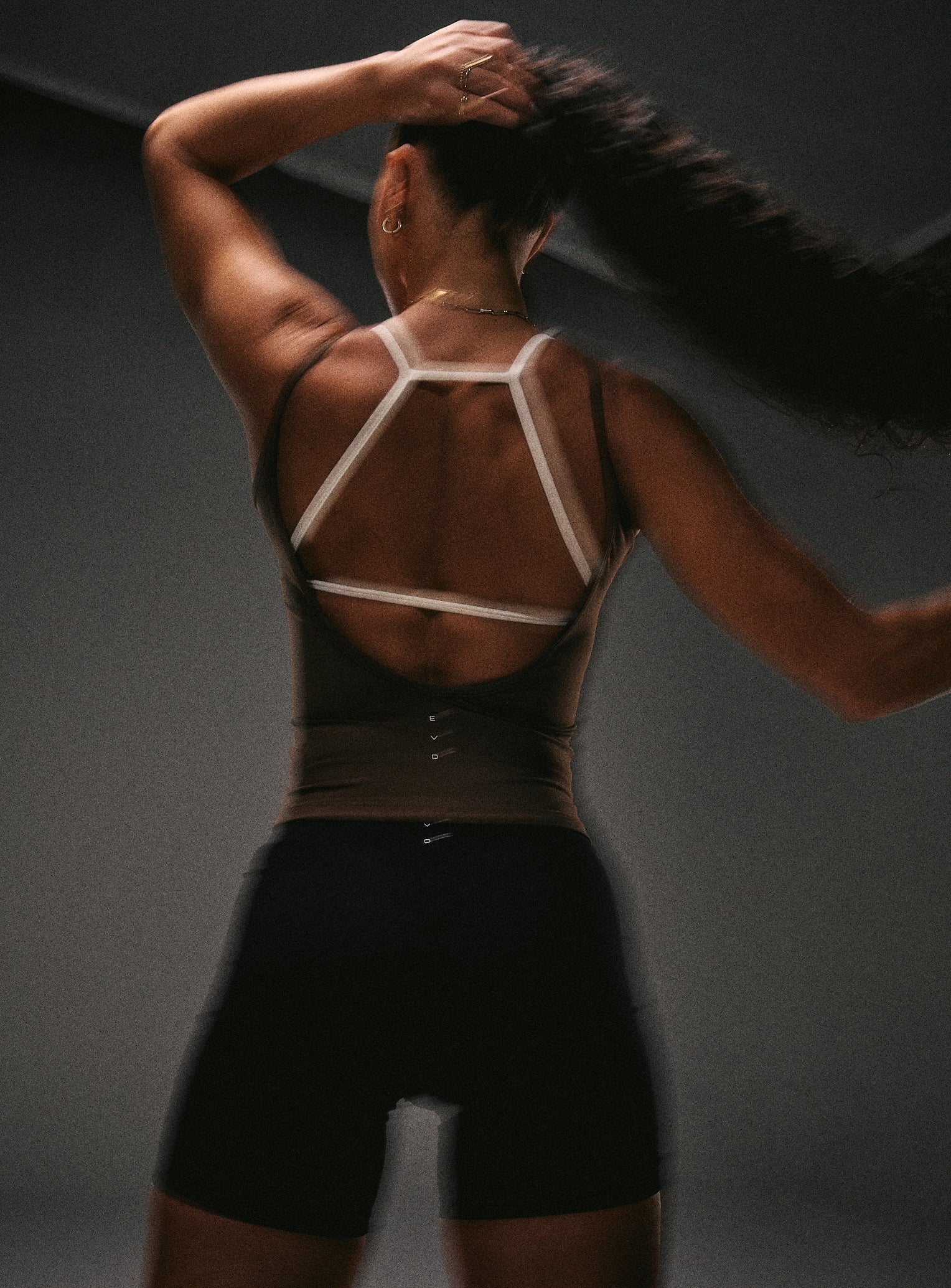 Cloud Compression Square Back Bra - Vanilla - Image 8