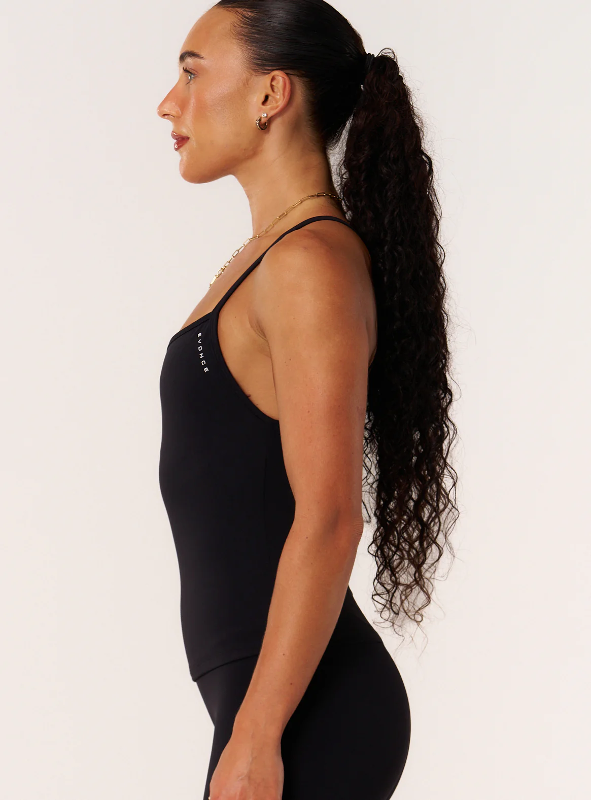 Cloud Compression Square Back Tank - Black - Image 6