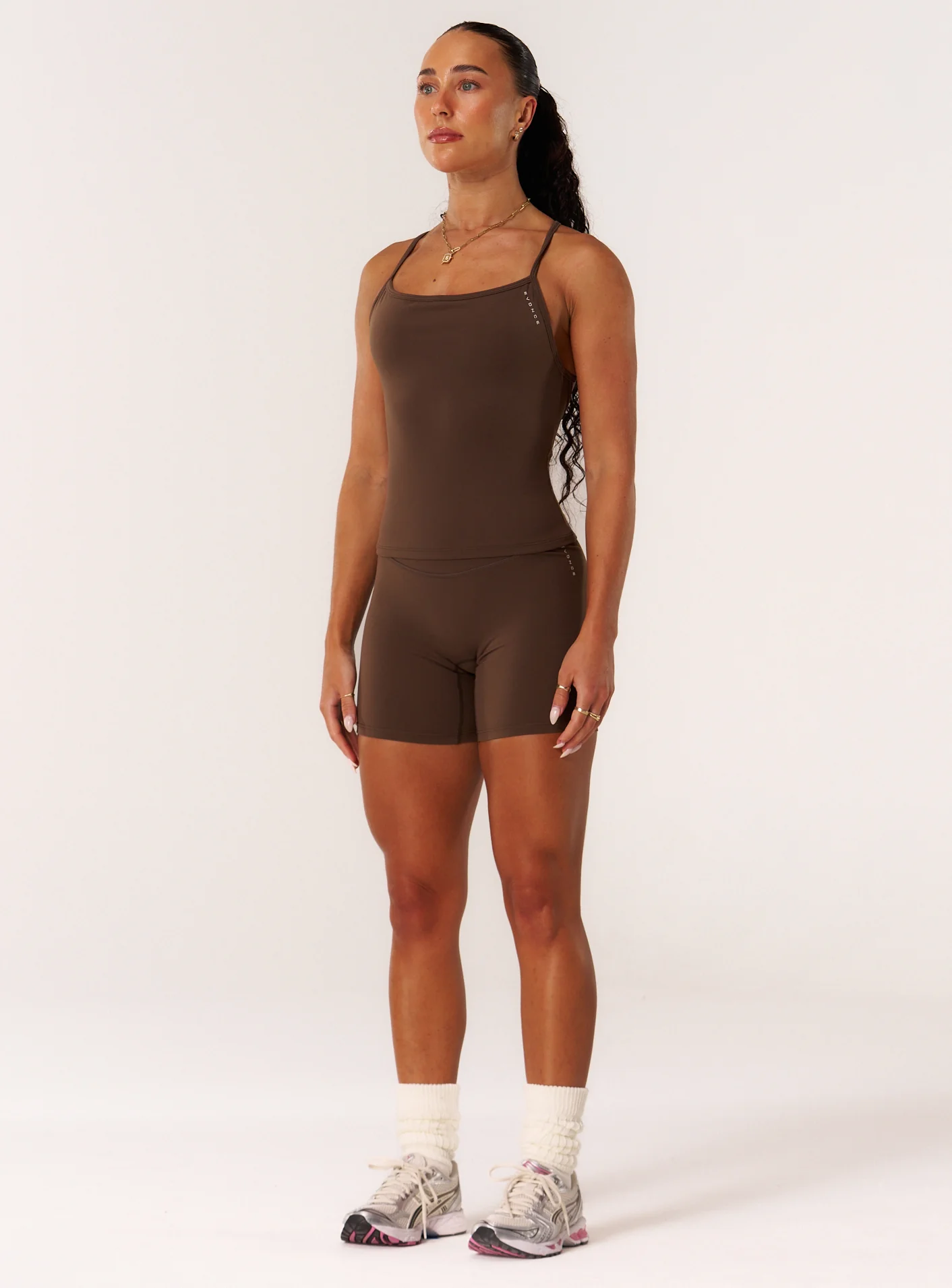 Cloud Compression Square Back Tank - Malt - Image 4