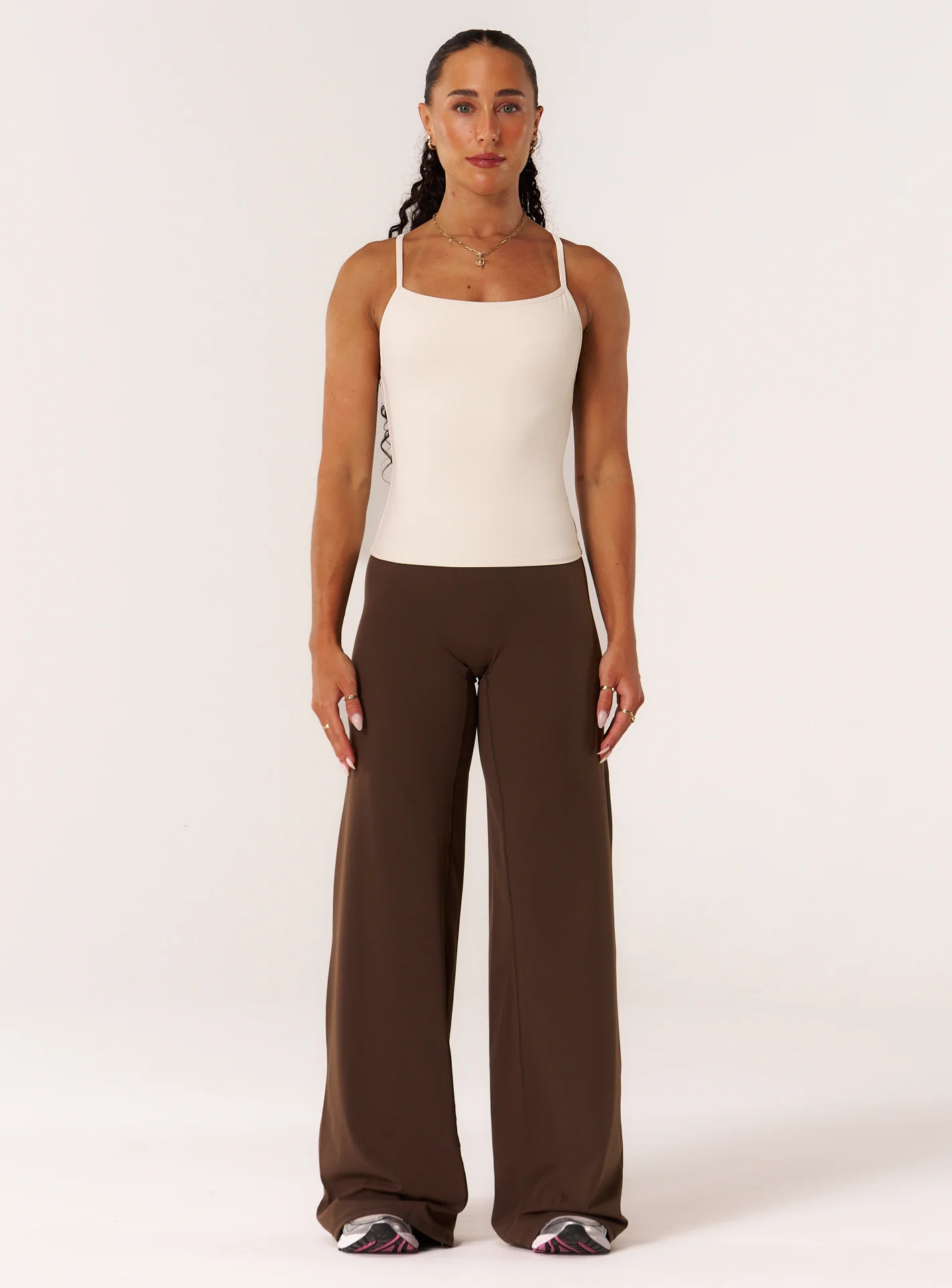 Cloud Compression Square Back Tank - Vanilla - Image 3