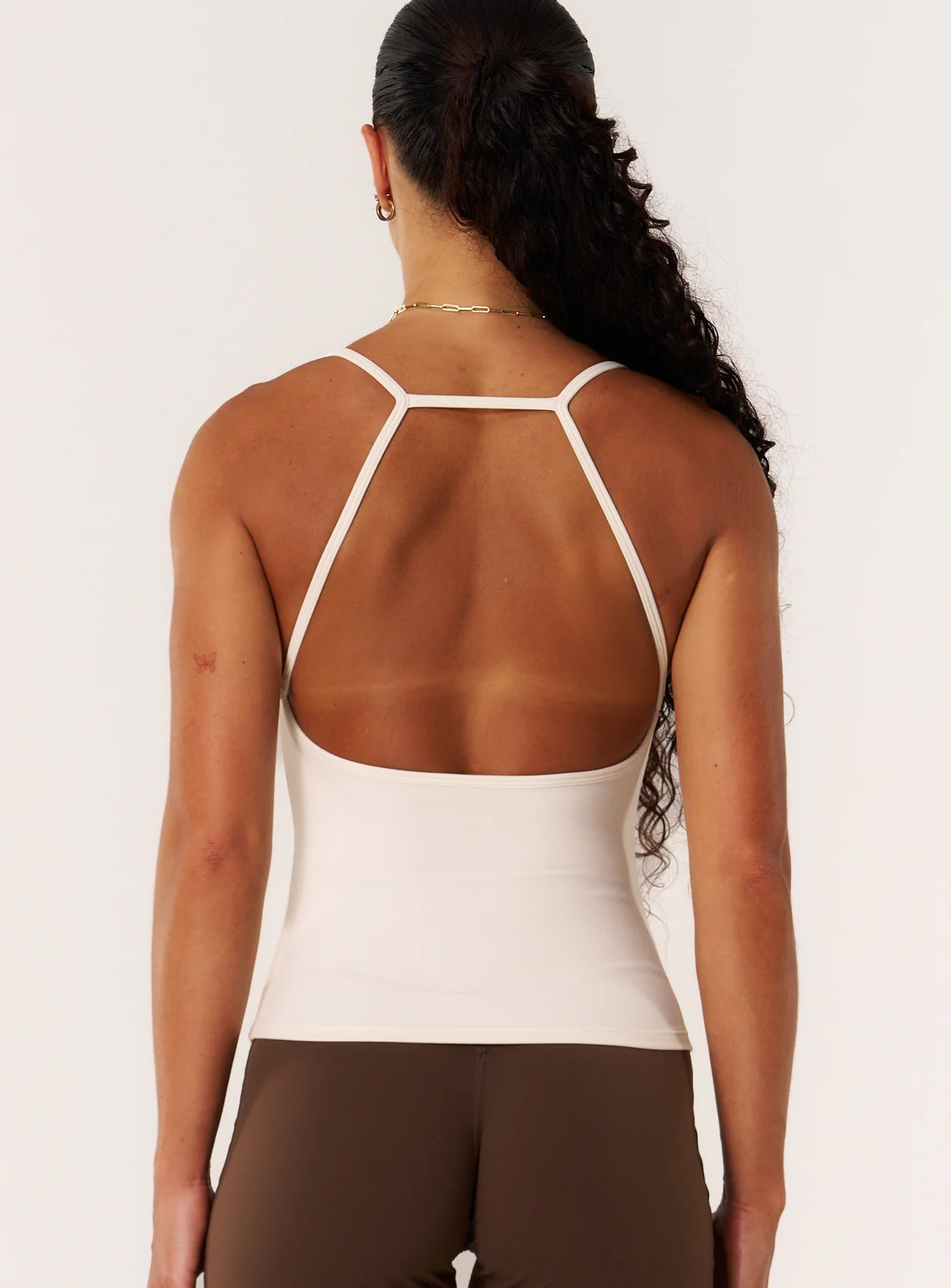 Cloud Compression Square Back Tank - Vanilla - Image 6