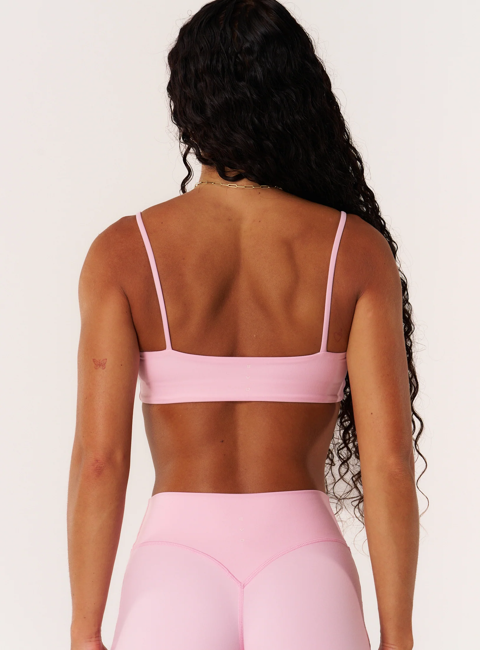 Cloud Compression Strappy Crop - Avalon Pink - Image 5