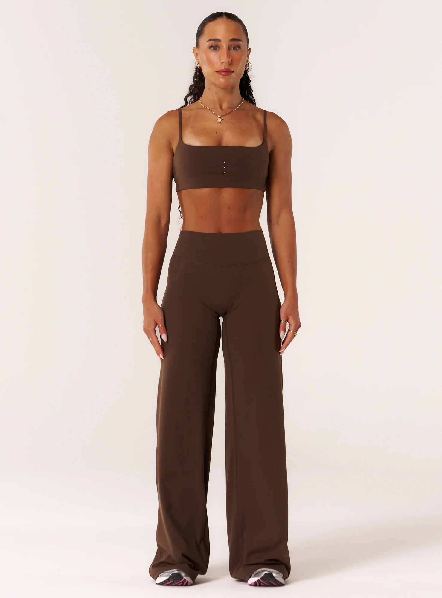 Cloud Compression Strappy Crop - Malt - Image 3