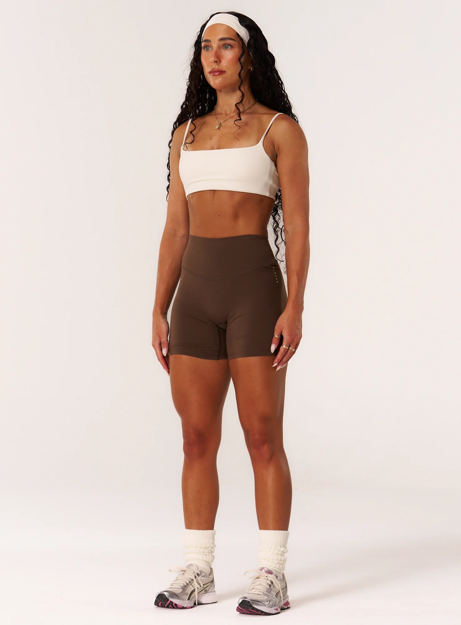 Cloud Compression Strappy Crop - Vanilla - Image 3