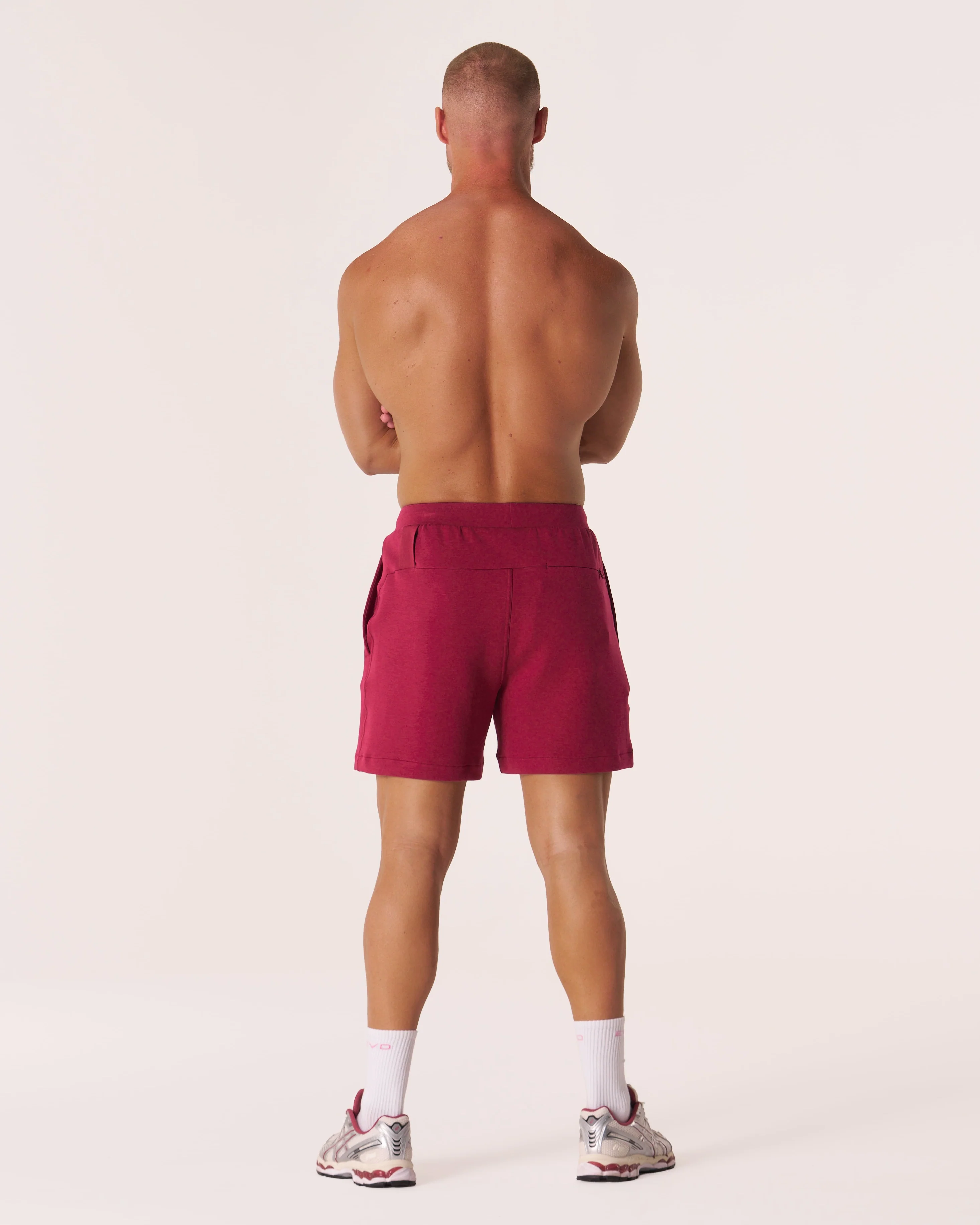 EVDNCE Core Relaxed Shorts - Beet - Image 5