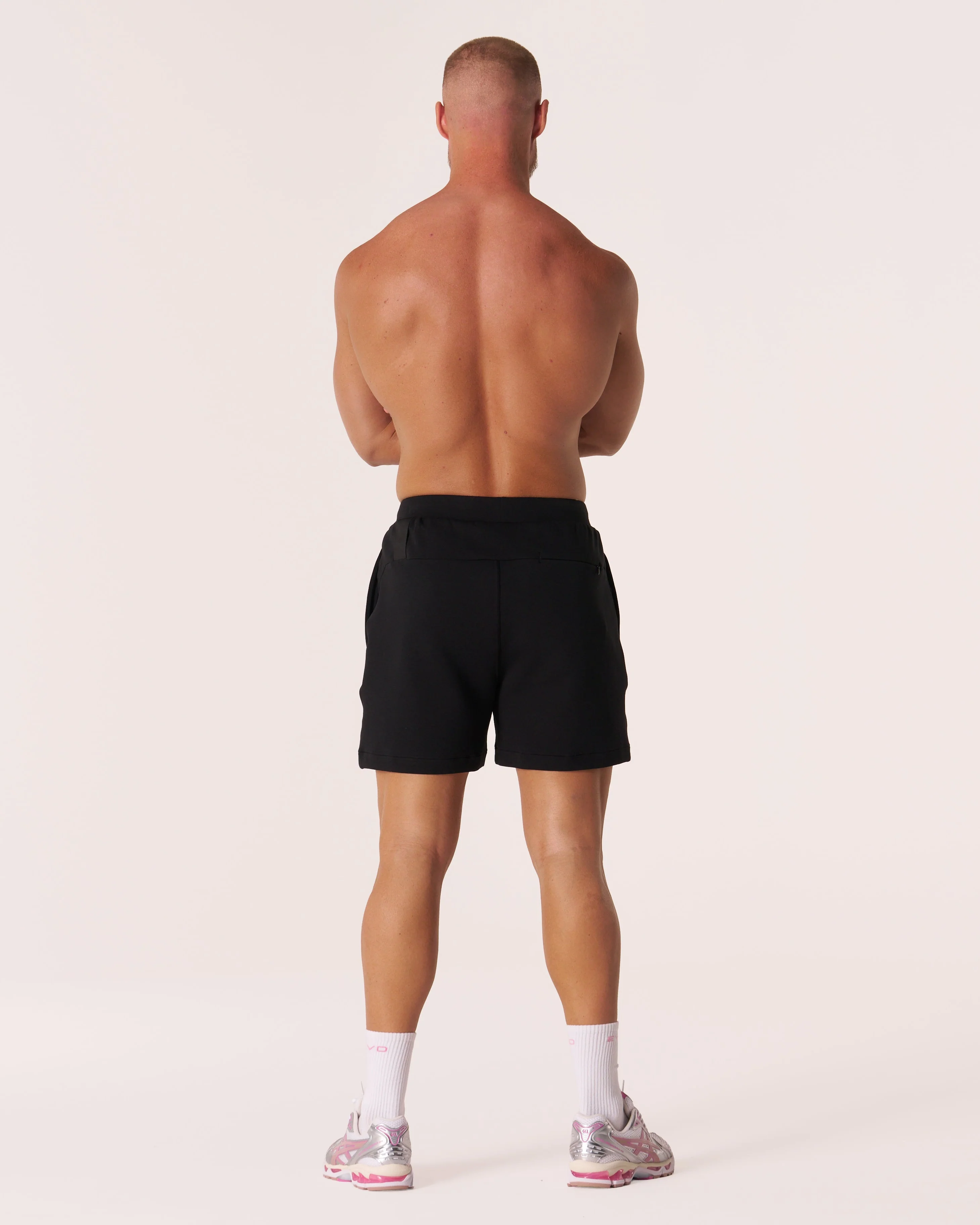 EVDNCE Core Relaxed Shorts - Black - Image 5