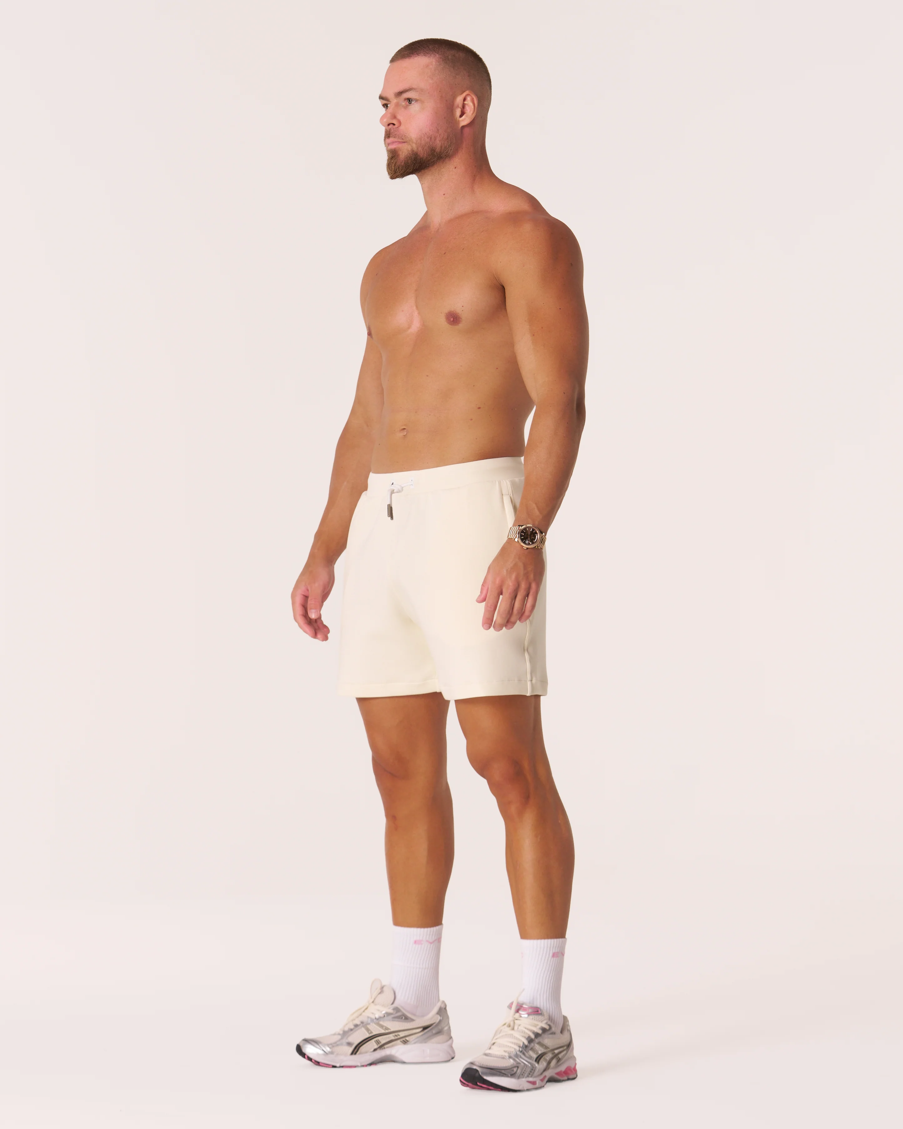 EVDNCE Core Relaxed Shorts - Vanilla - Image 3