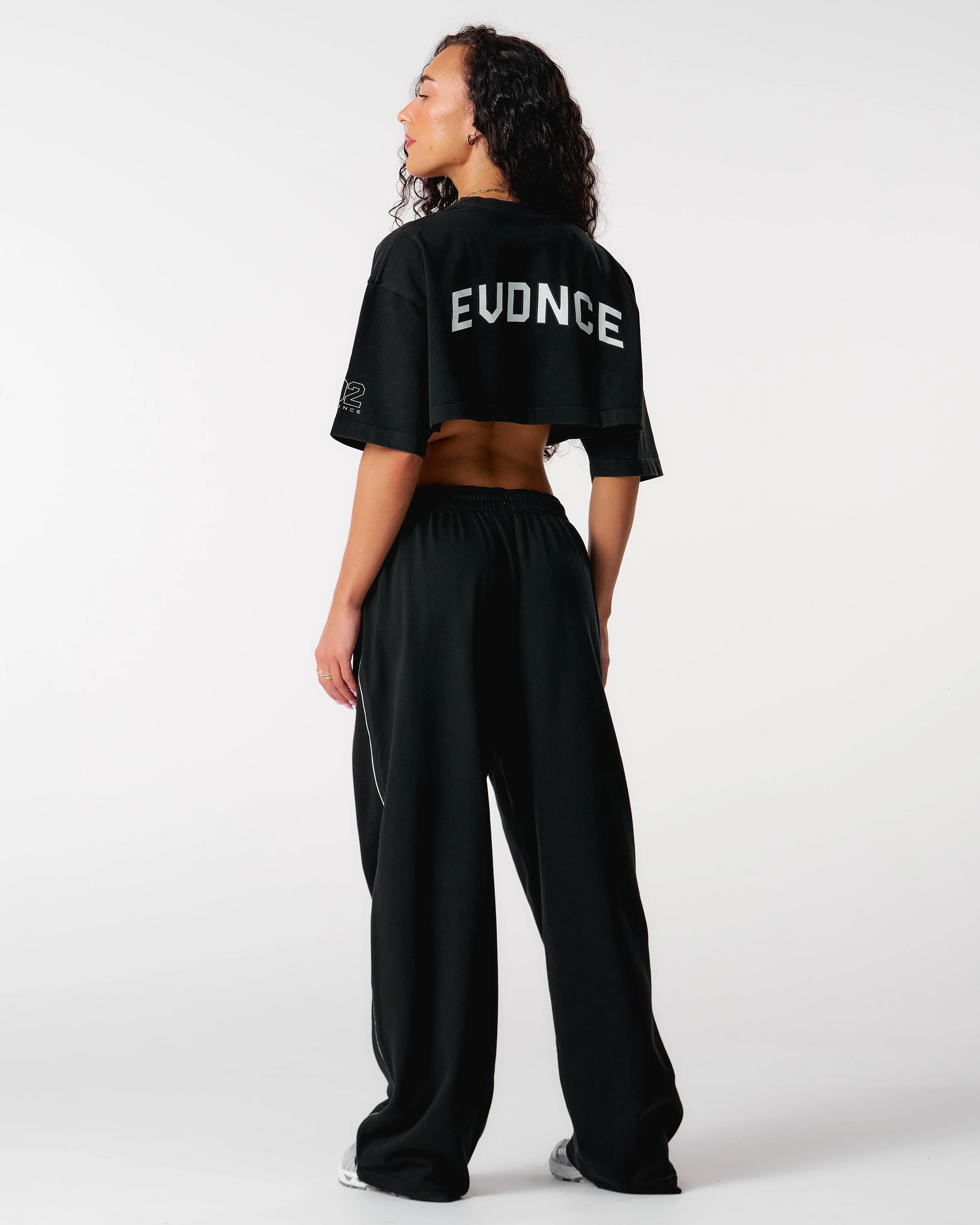 Core Relaxed Track Pants - Black - Image 5