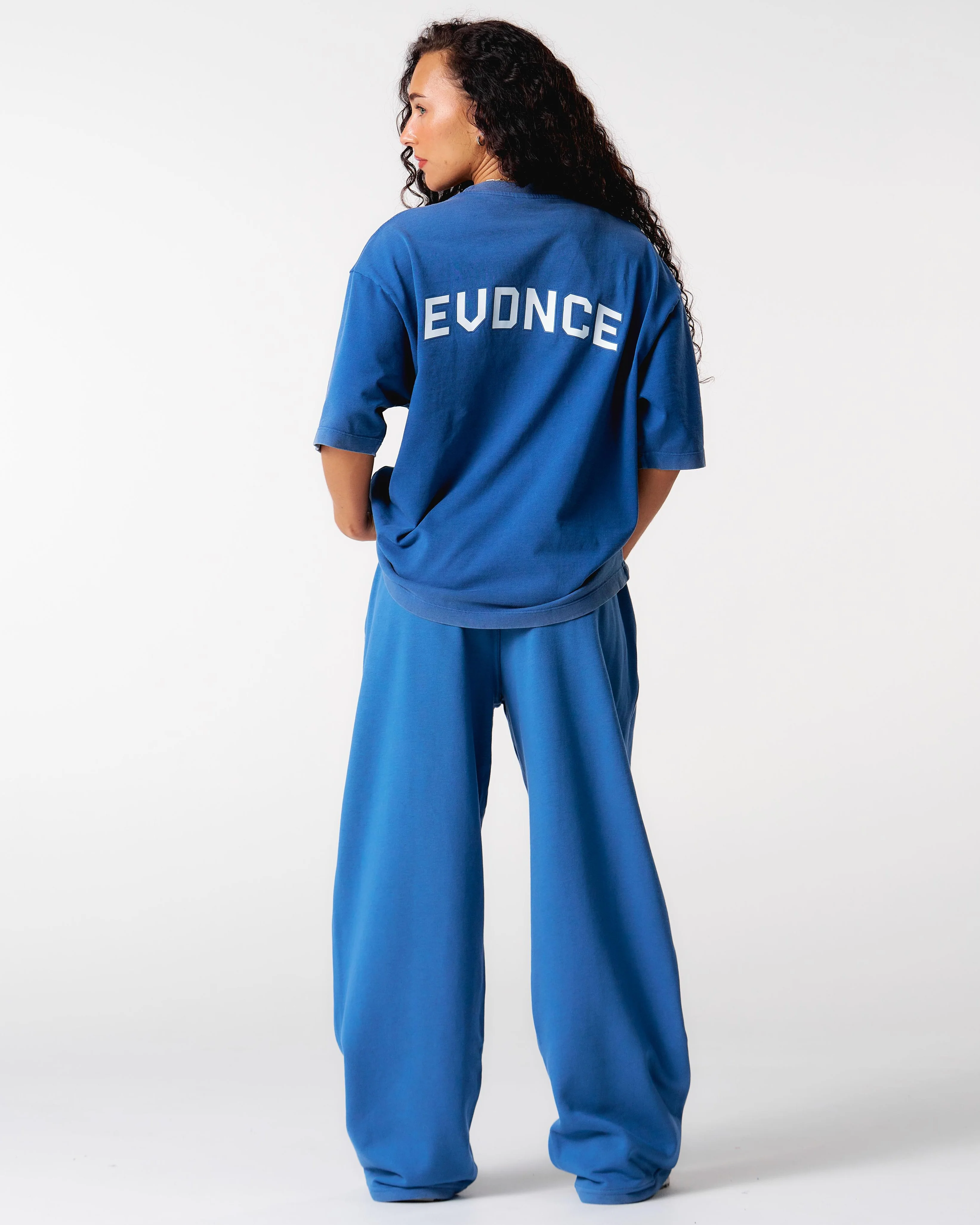 Core Relaxed Track Pants - Blue - Image 7