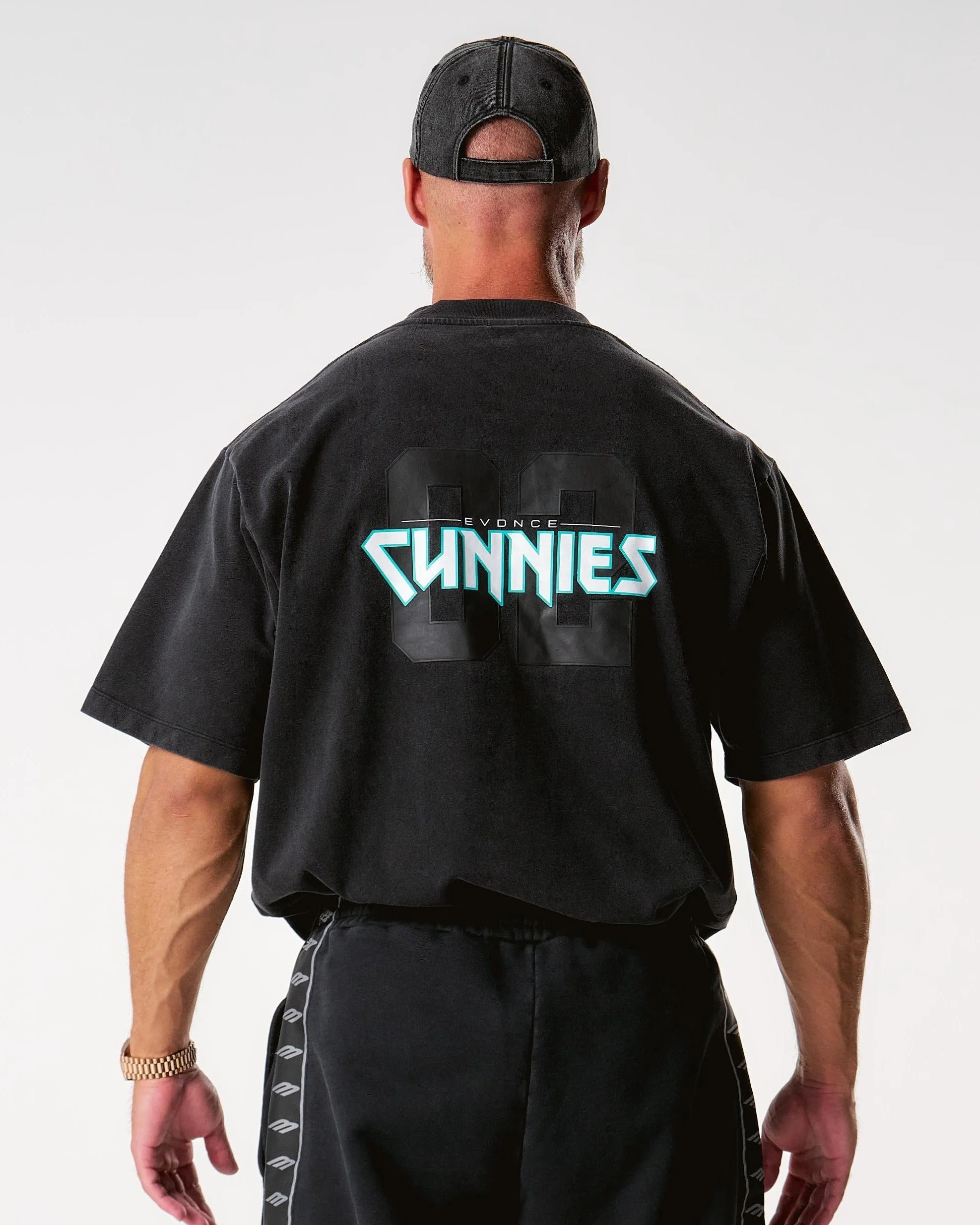 Cunnies Metal Tee - Aqua - Image 5