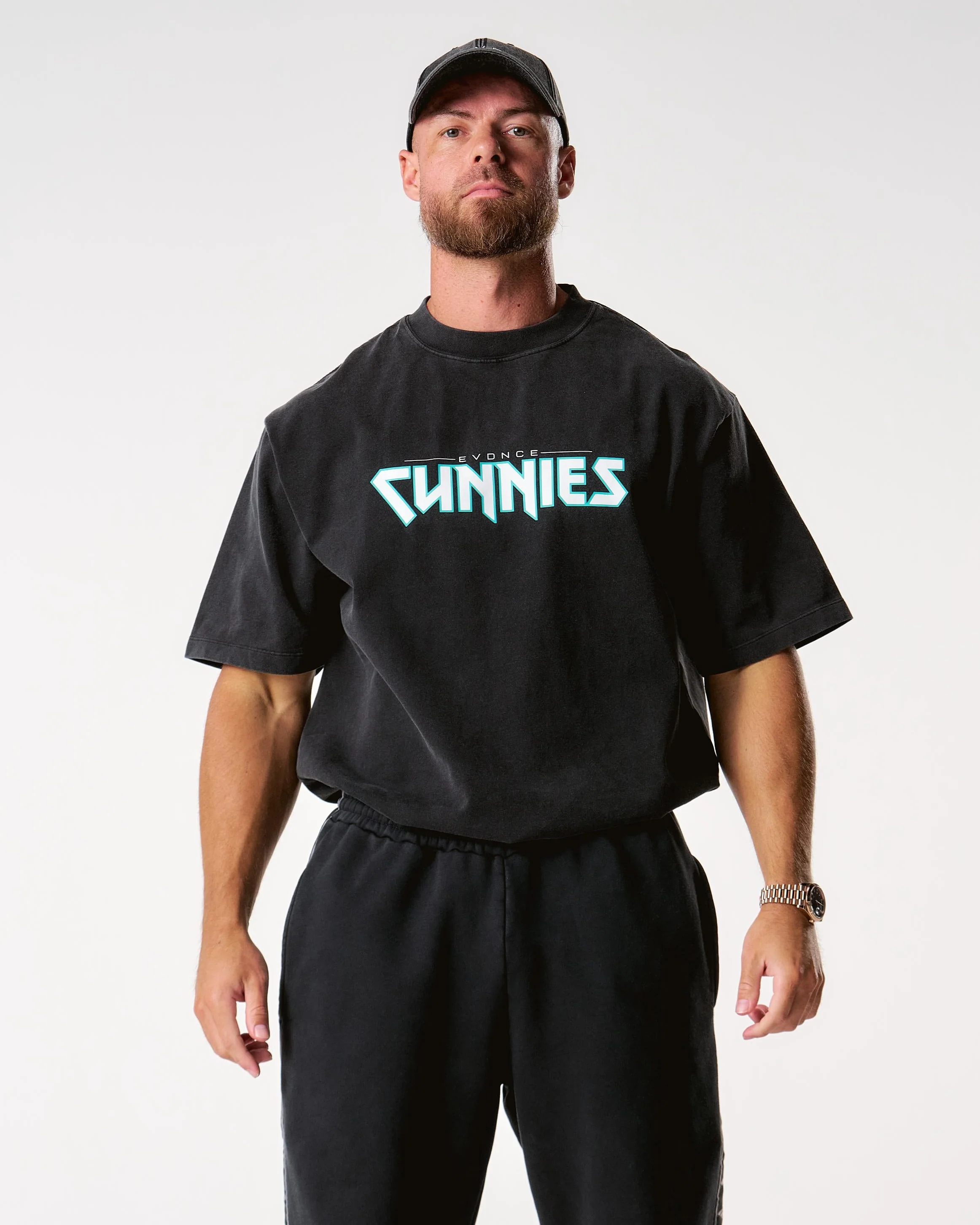 Cunnies Metal Tee - Aqua - Image 6