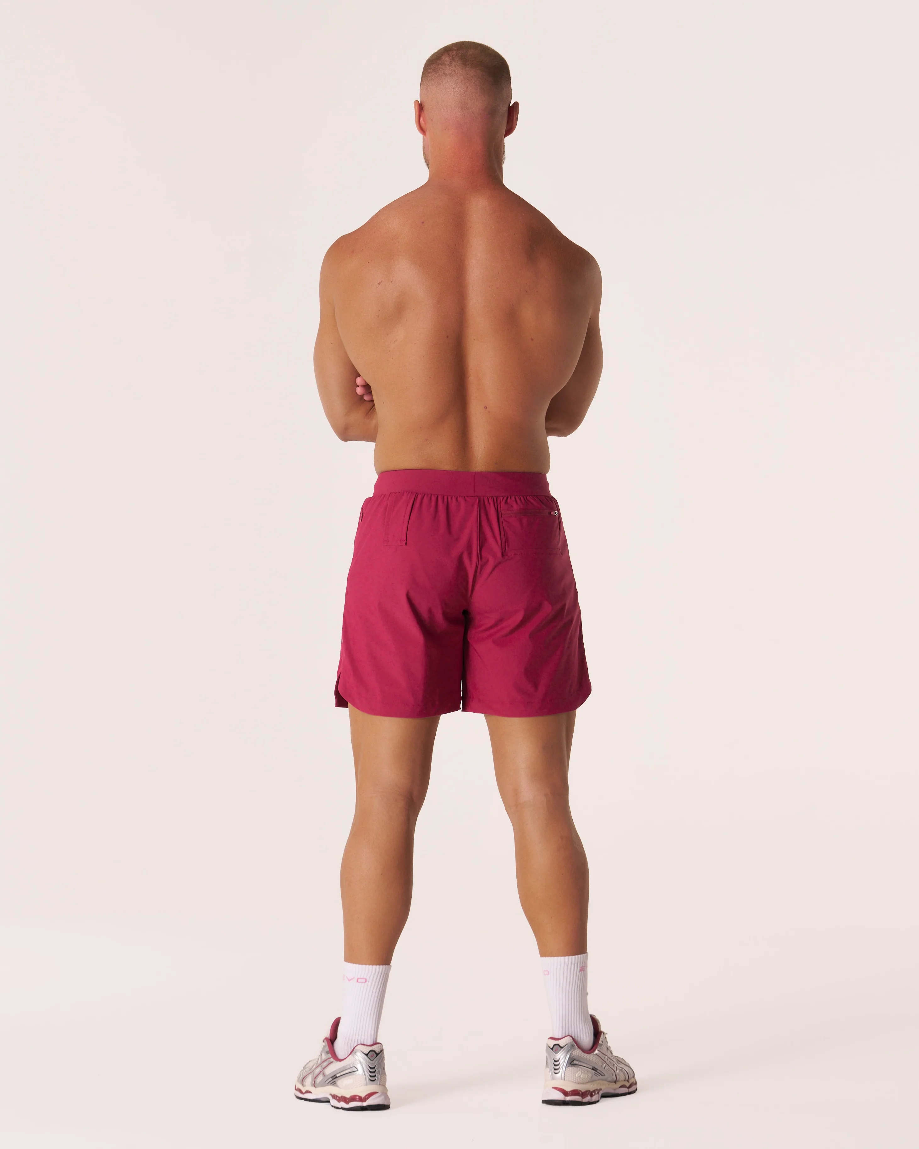 EVDNCE Form 7" Training Shorts - Beet - Image 5