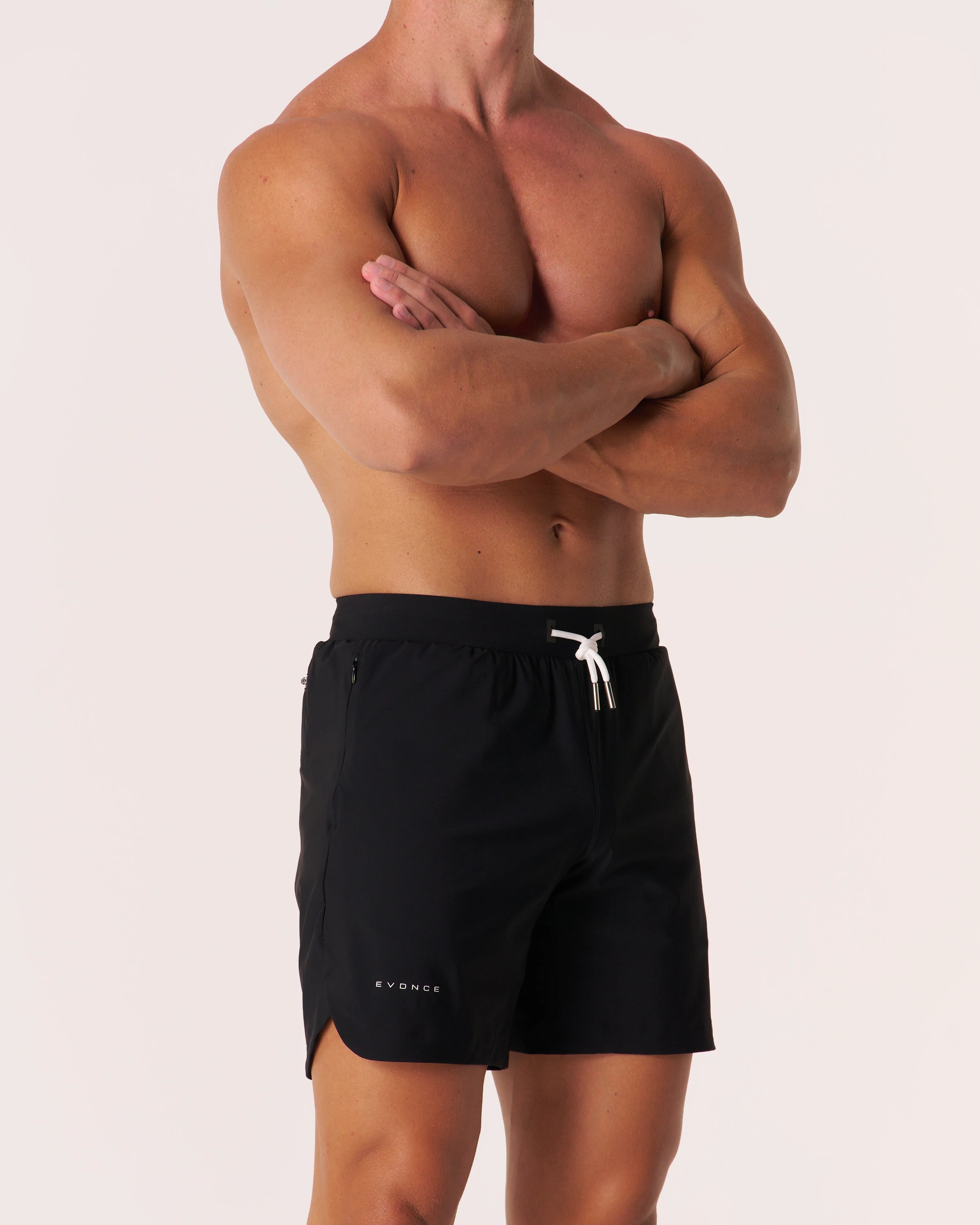 EVDNCE Form 7" Training Shorts - Black - Image 3