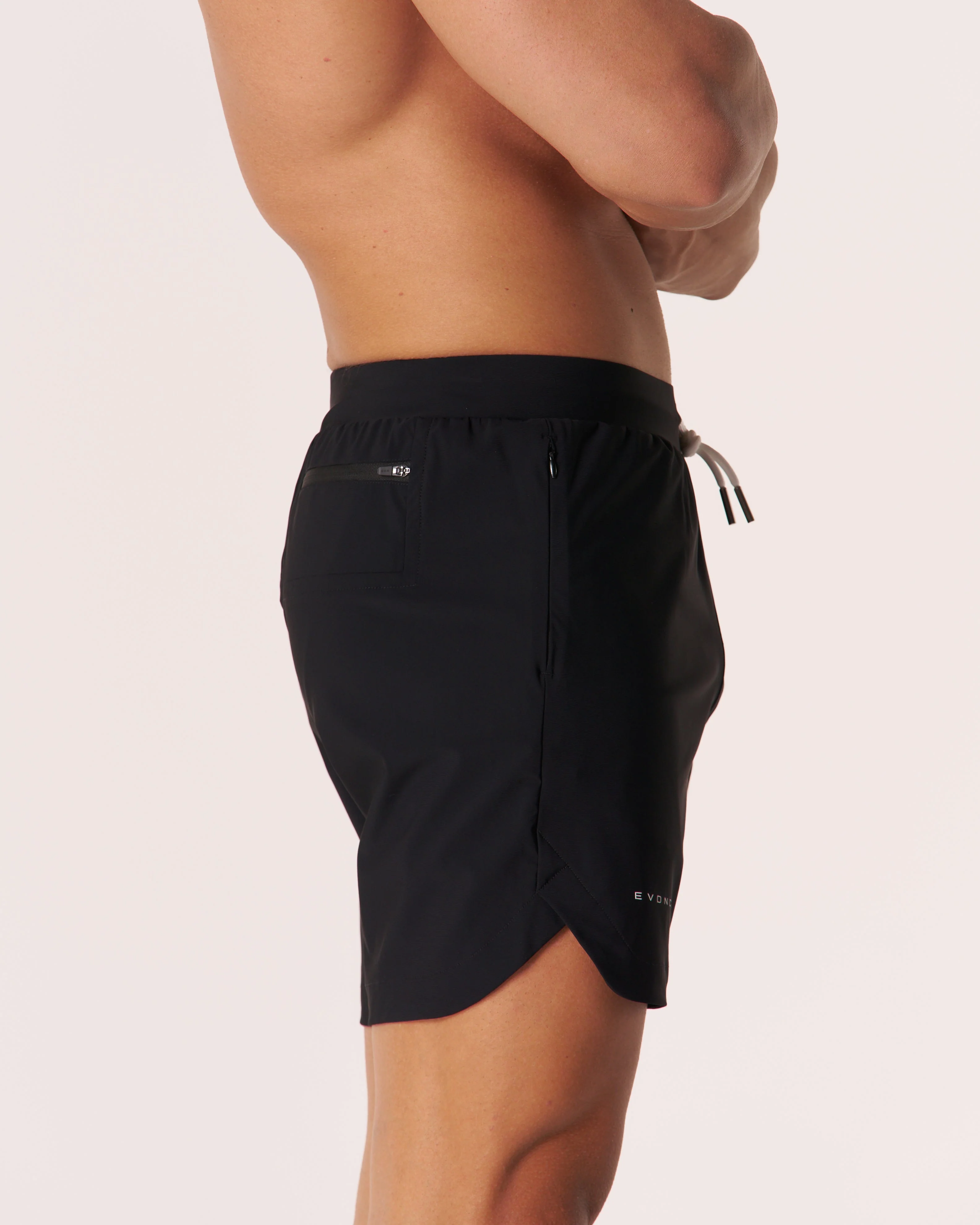 EVDNCE Form 7" Training Shorts - Black - Image 4