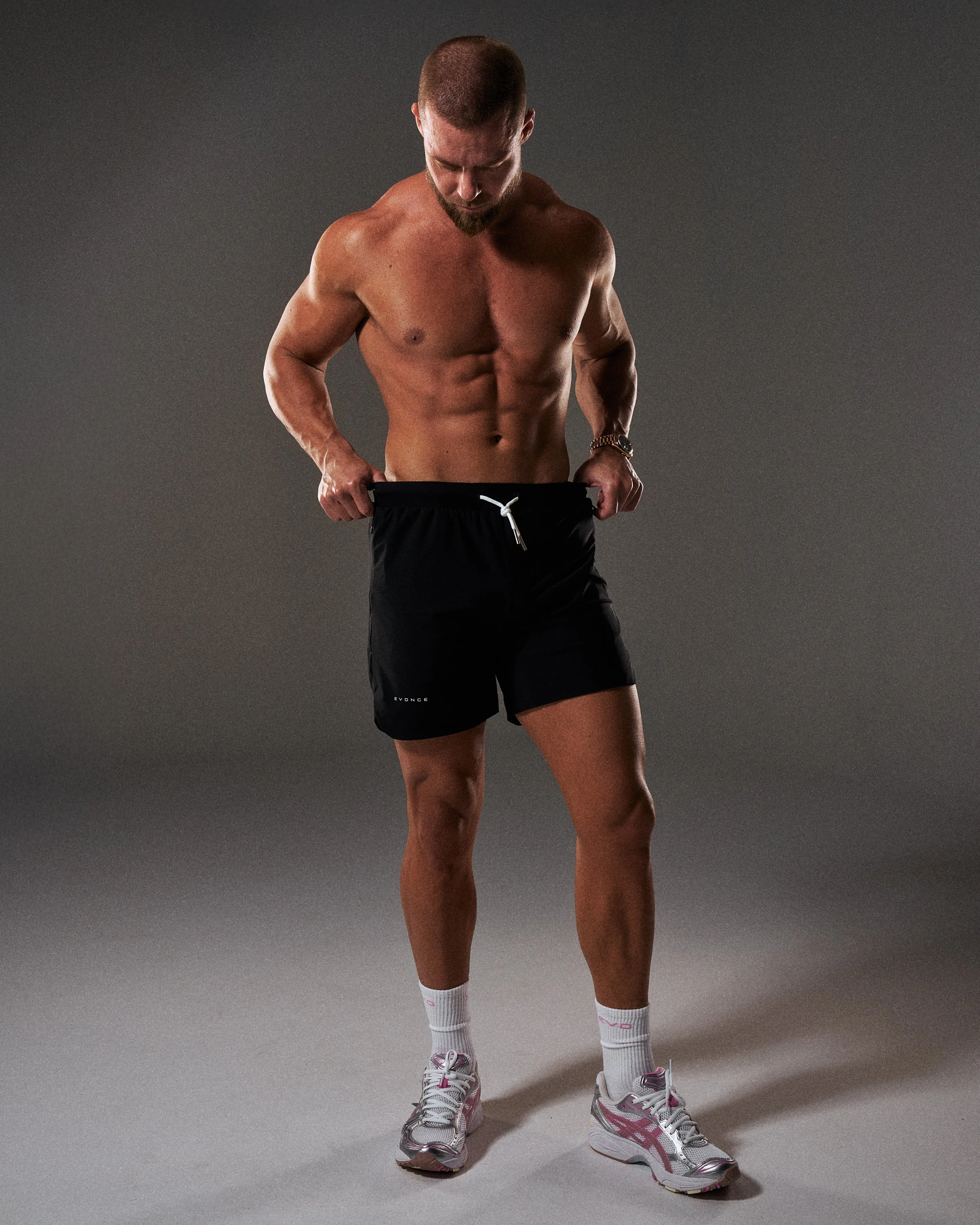 EVDNCE Form 7" Training Shorts - Black - Image 8