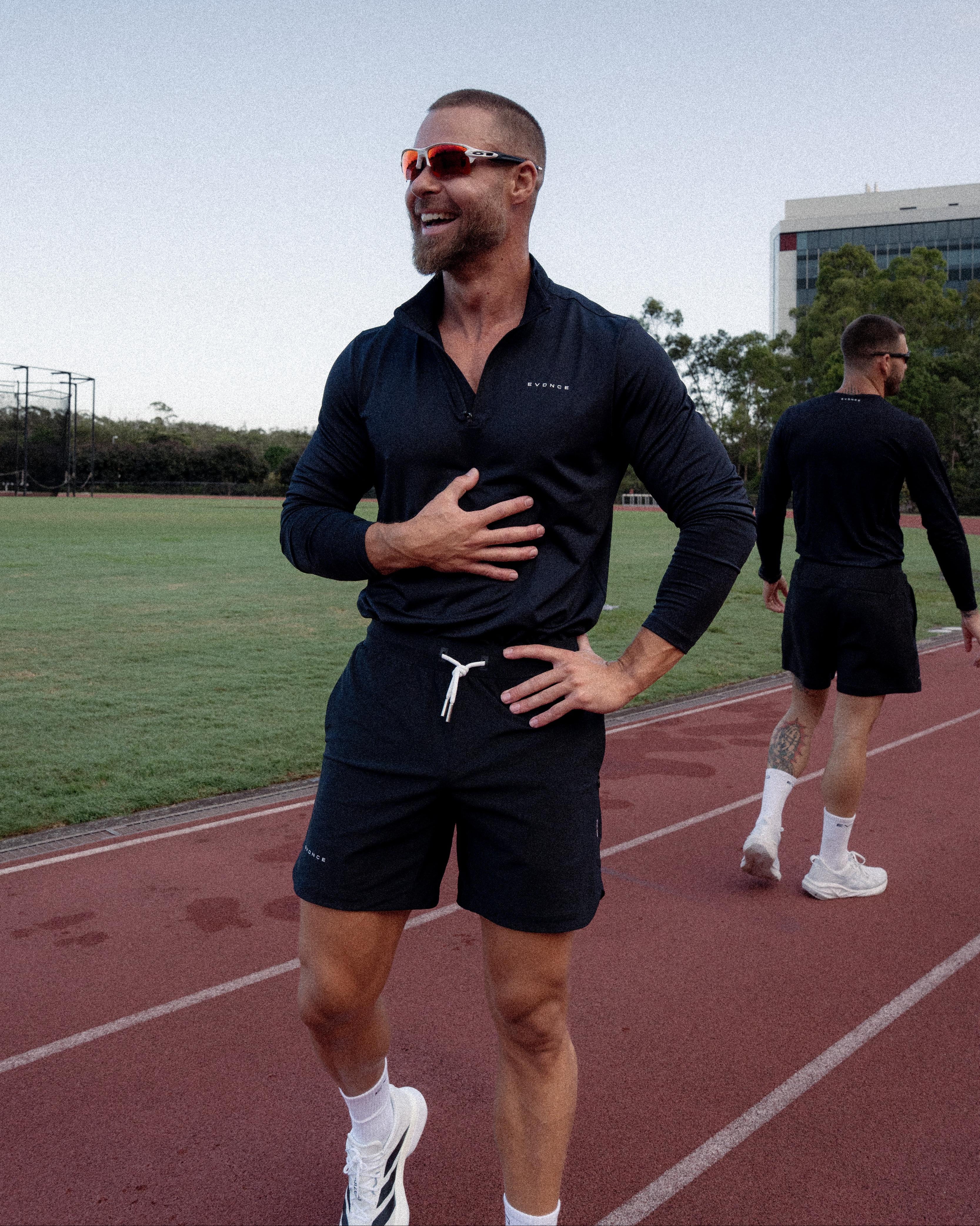 EVDNCE Long Sleeve Quarter Zip - Black - Image 9