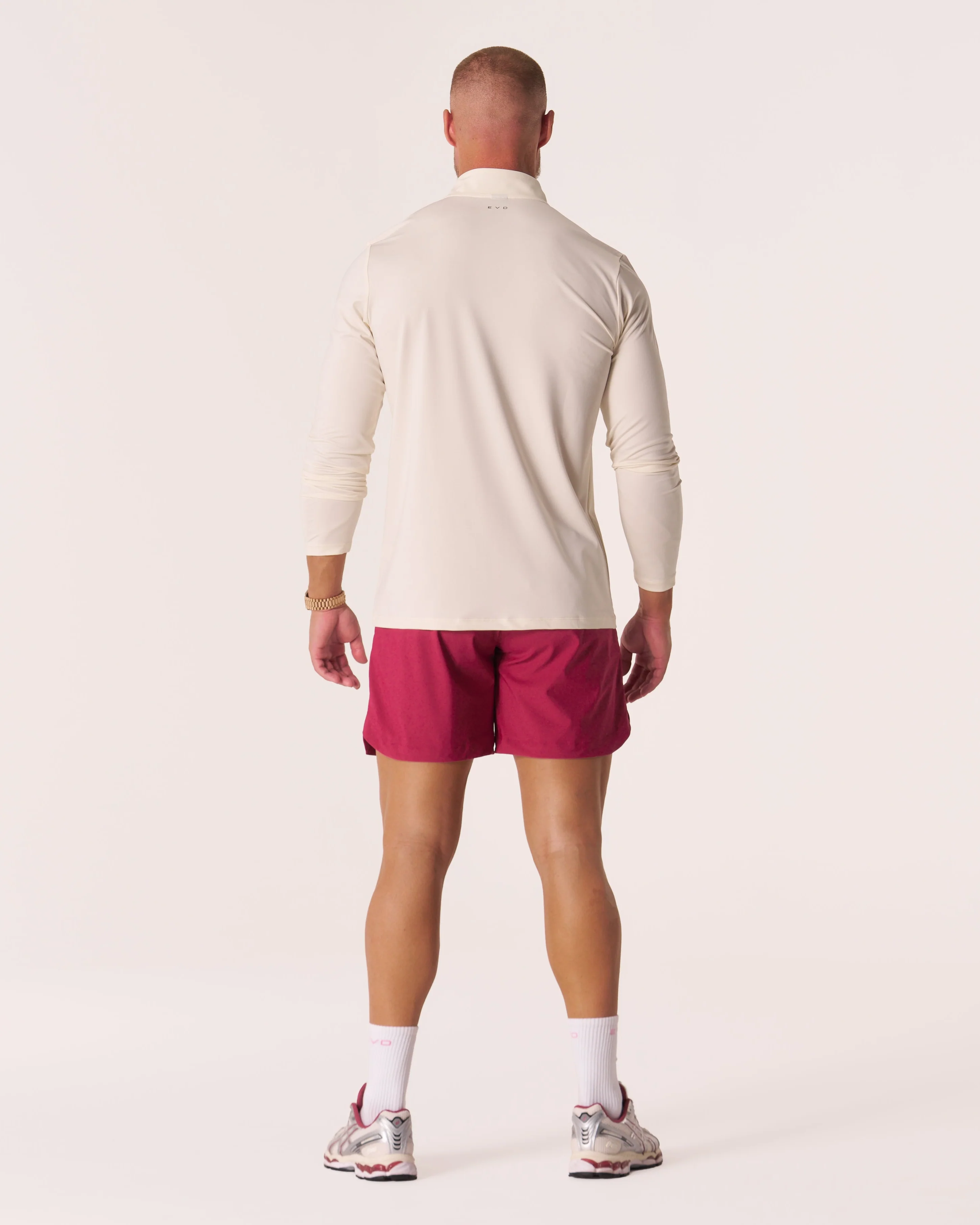 EVDNCE Long Sleeve Quarter Zip - Vanilla - Image 5