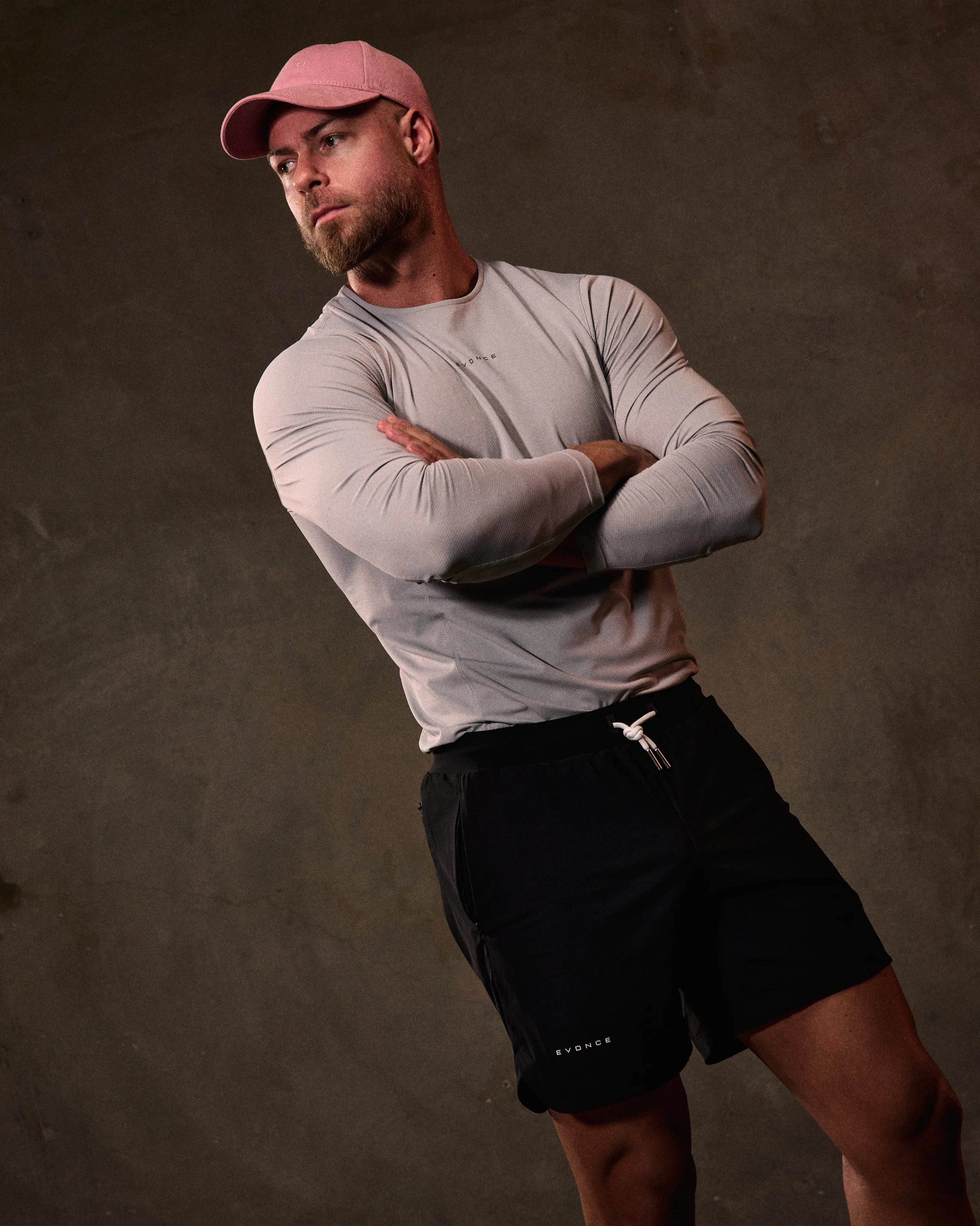 EVDNCE Motion L/S Tee - Grey - Image 8