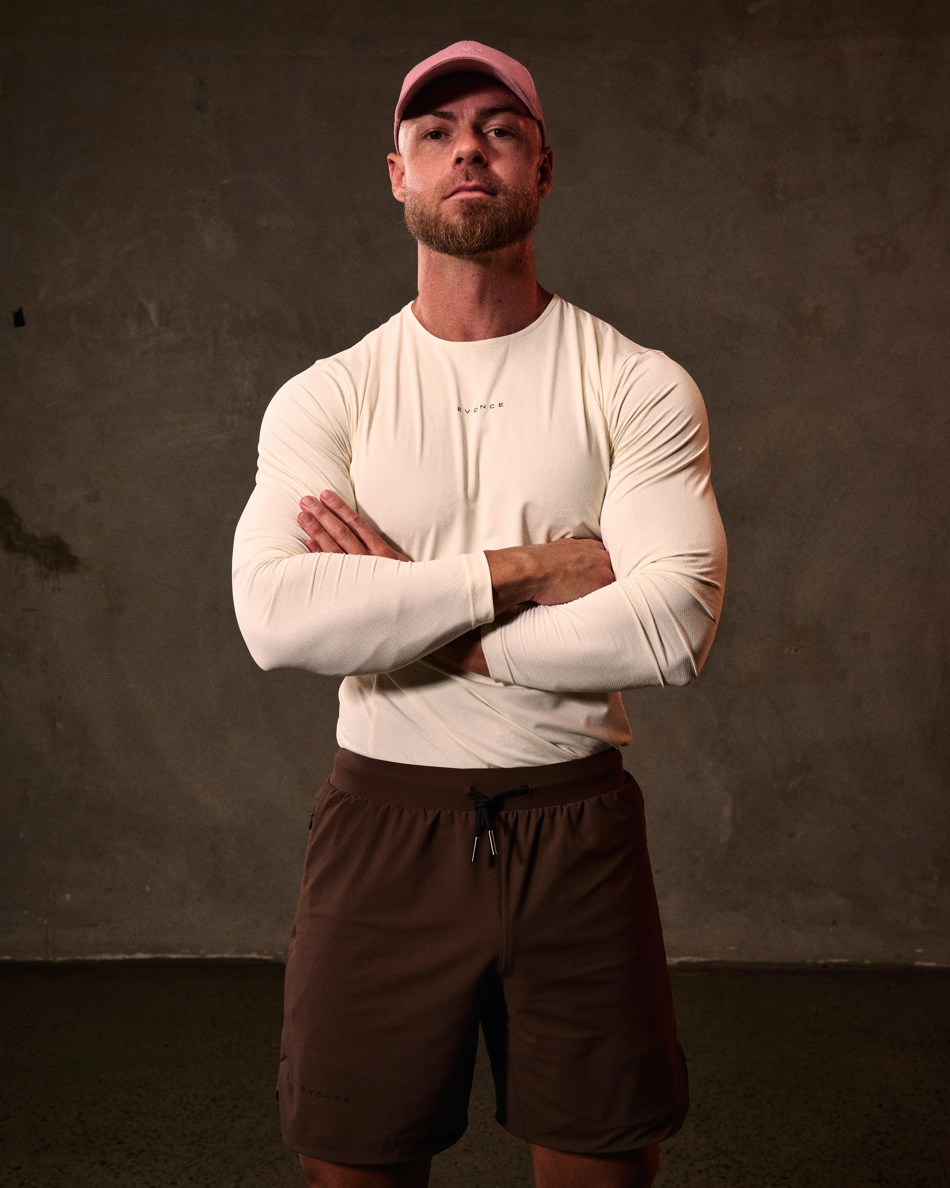 EVDNCE Motion L/S Tee - Vanilla - Image 7